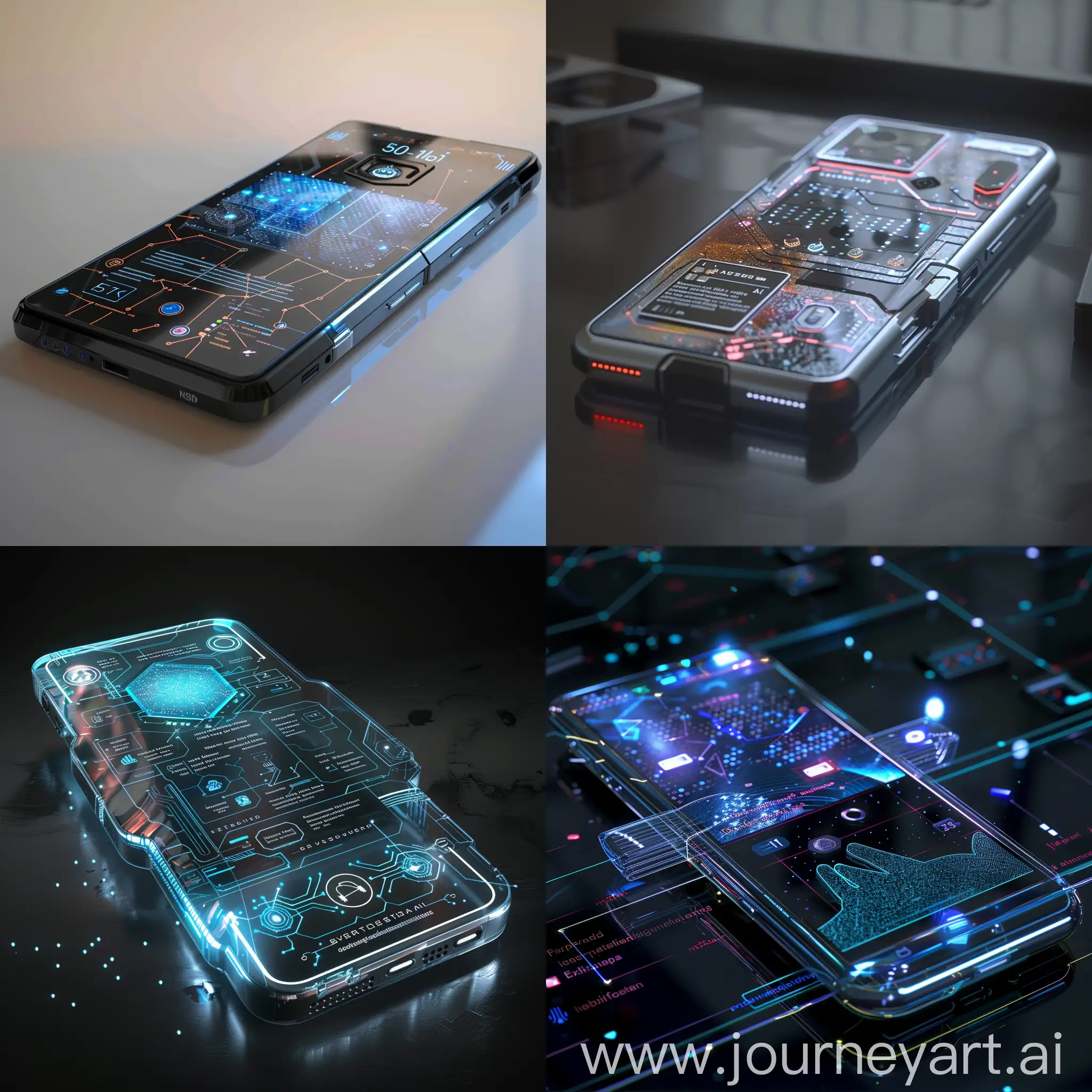 Futuristic-Smartphone-with-Quantum-Processor-and-Holographic-Display