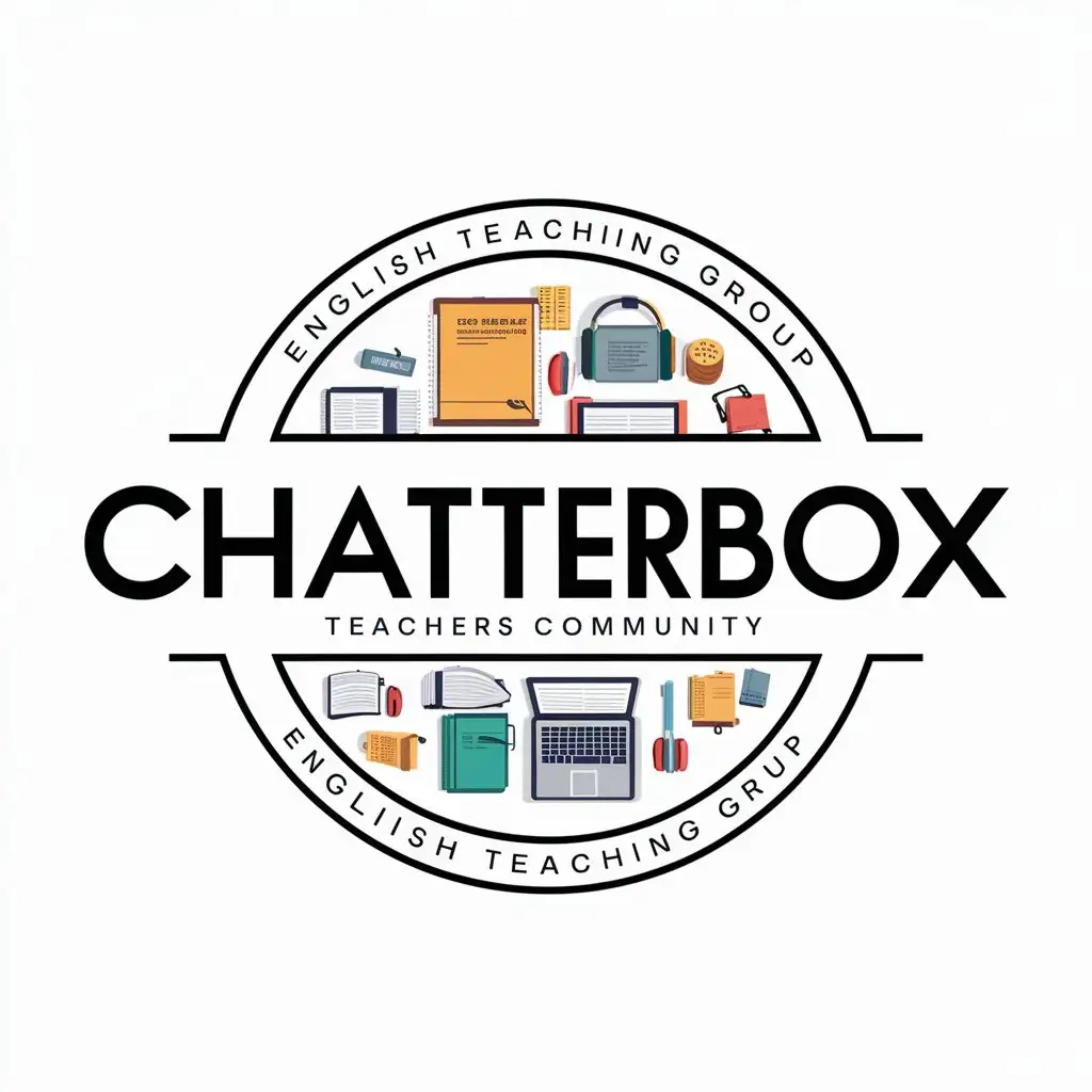 Chatterbox-English-Teachers-Community-Logo-with-Educational-Theme