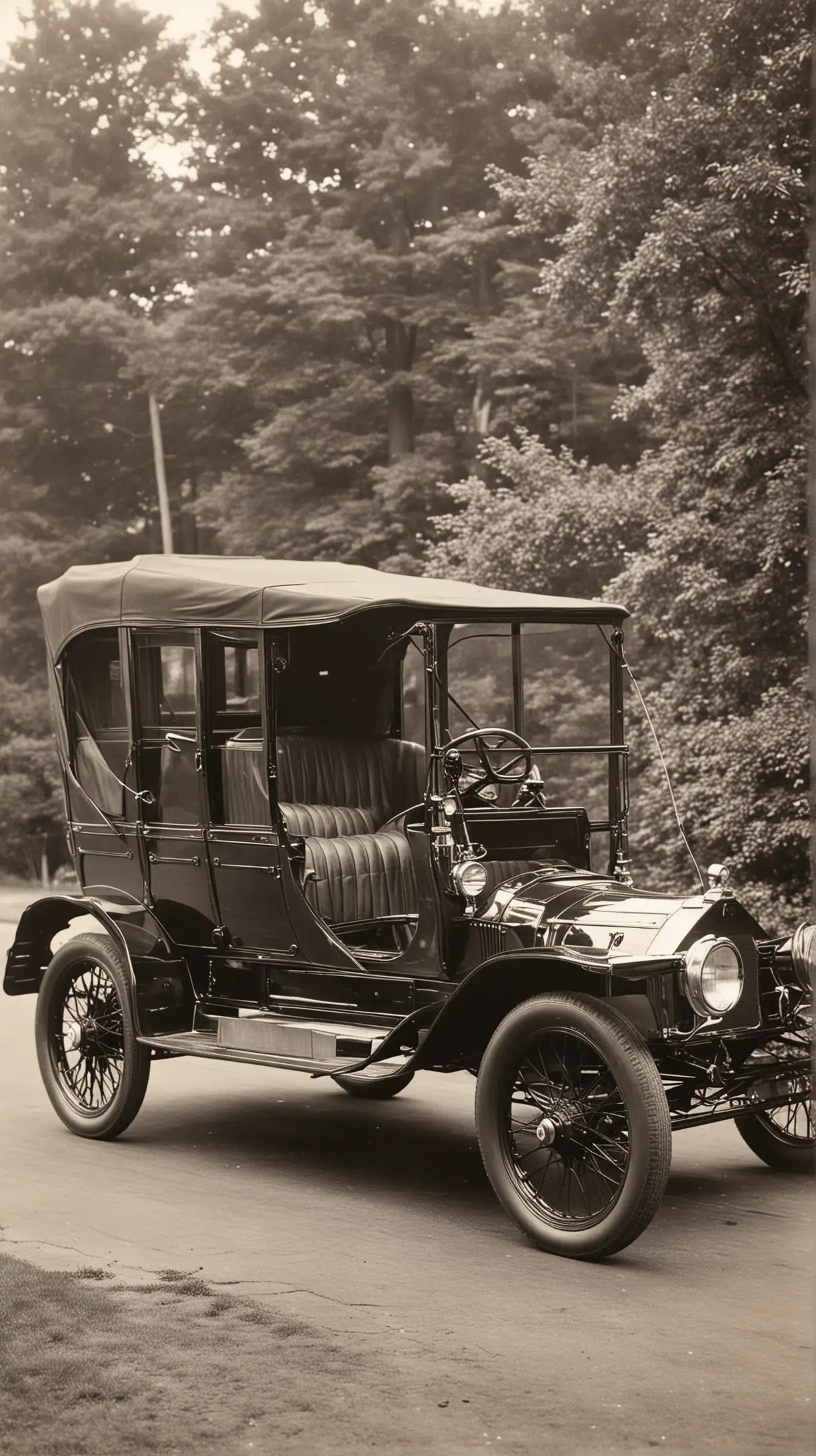 Patterson-Greenfield automobile of 1915.