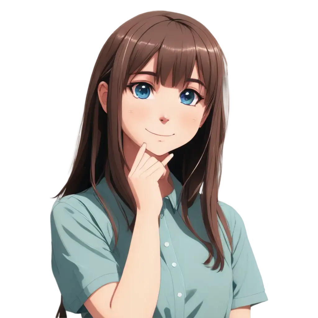 Cute-Anime-GF-PNG-Enhance-Your-Online-Presence-with-a-HighQuality-Image