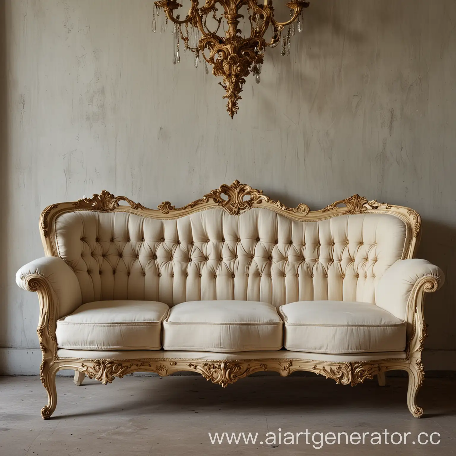 Rococo-Style-Ecru-Sofa-Illustration