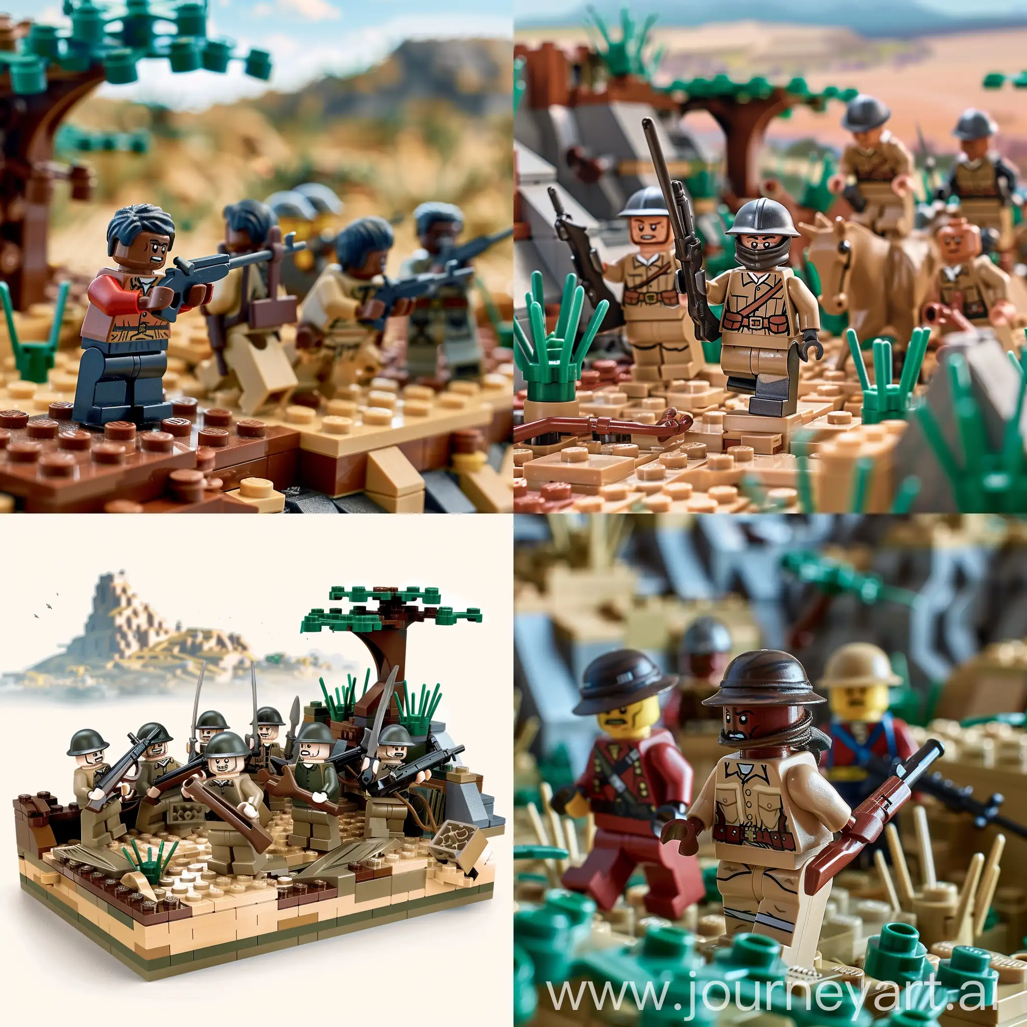 Battle of Isandlwana Lego set