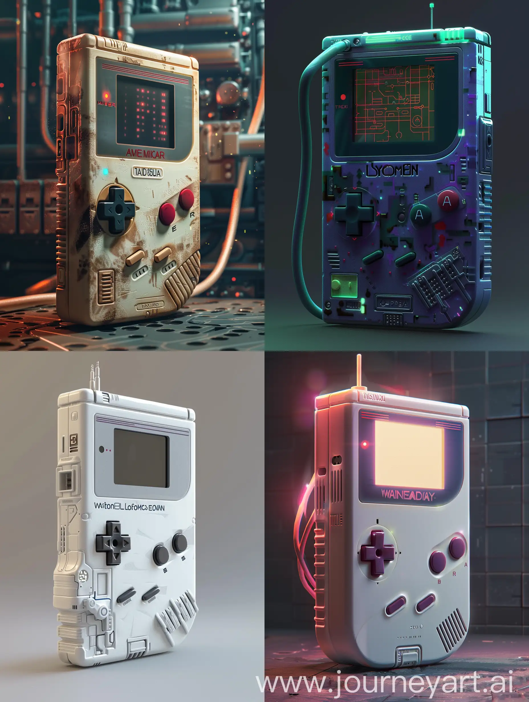 Futuristic-3D-Gameboy-in-Virtual-Reality-Setting