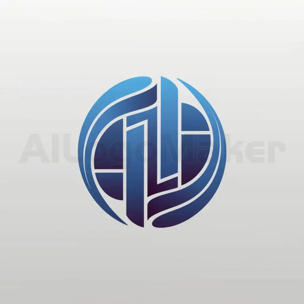 Logo-Design-For-Tokmok-Life-Round-Blue-Logo-Depicting-Activity-and-Press