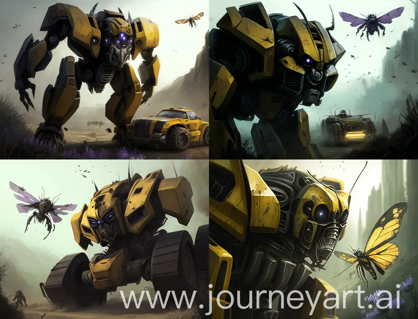 Bumblebee-vs-Decepticon-Battle-Scene