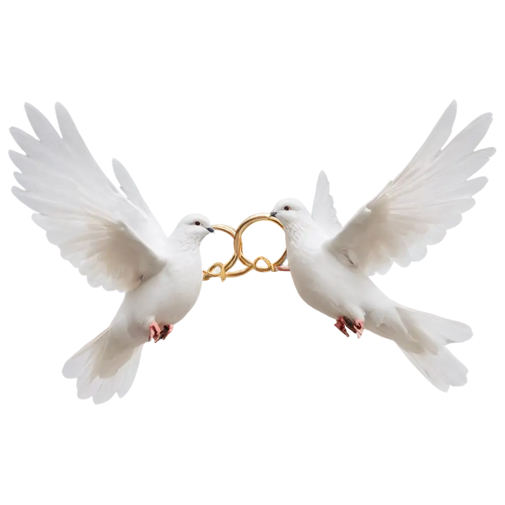PNG-Image-Two-Doves-Carrying-Two-Wedding-Rings