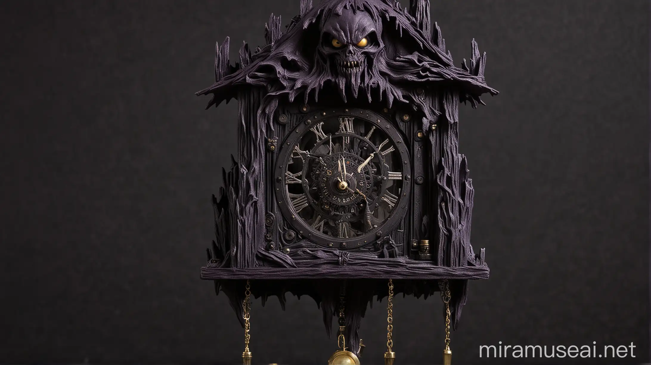 Spooky Haunter and the Horror Pendulum Clock