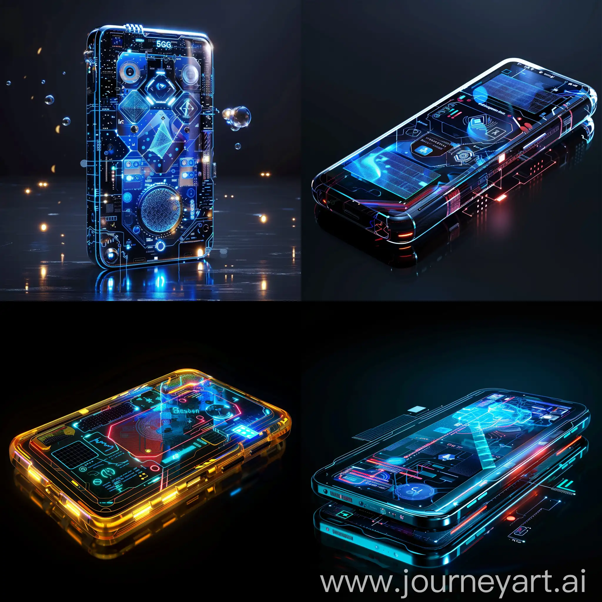 Futuristic-Smartphone-with-Quantum-Processors-and-Holographic-Display