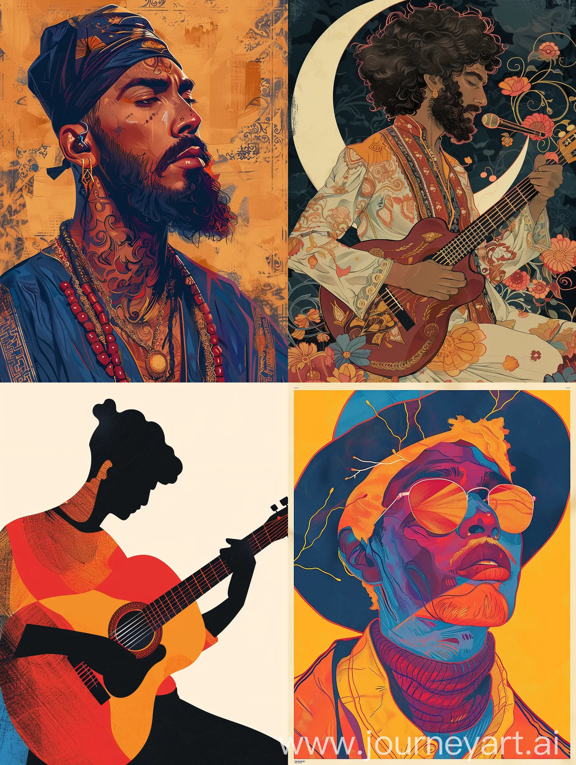 Realistic-Illustration-of-Ibrahim-Tatlises-for-Music-Poster-Cover