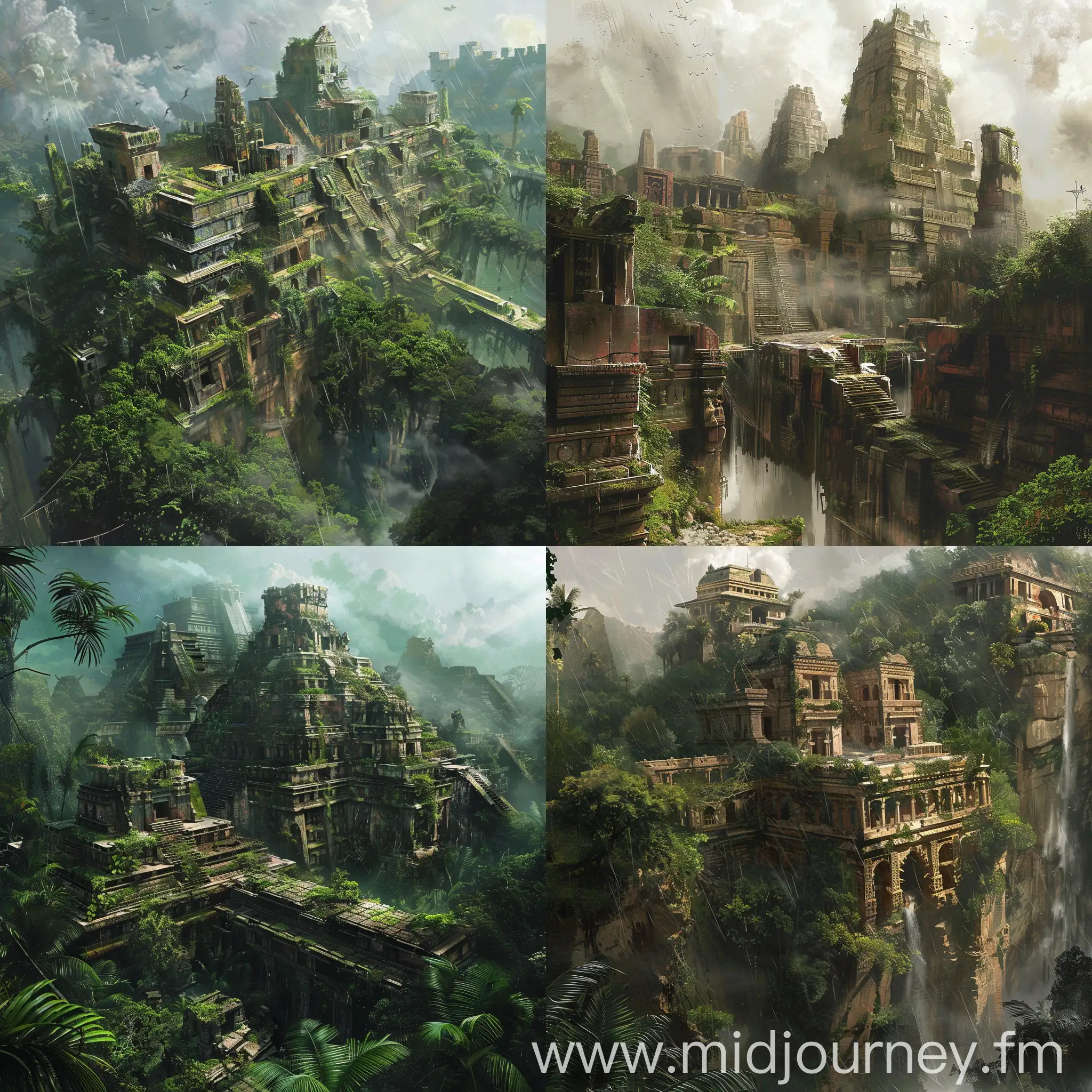 Mystical Ruins of the Lost City | JourneyArt