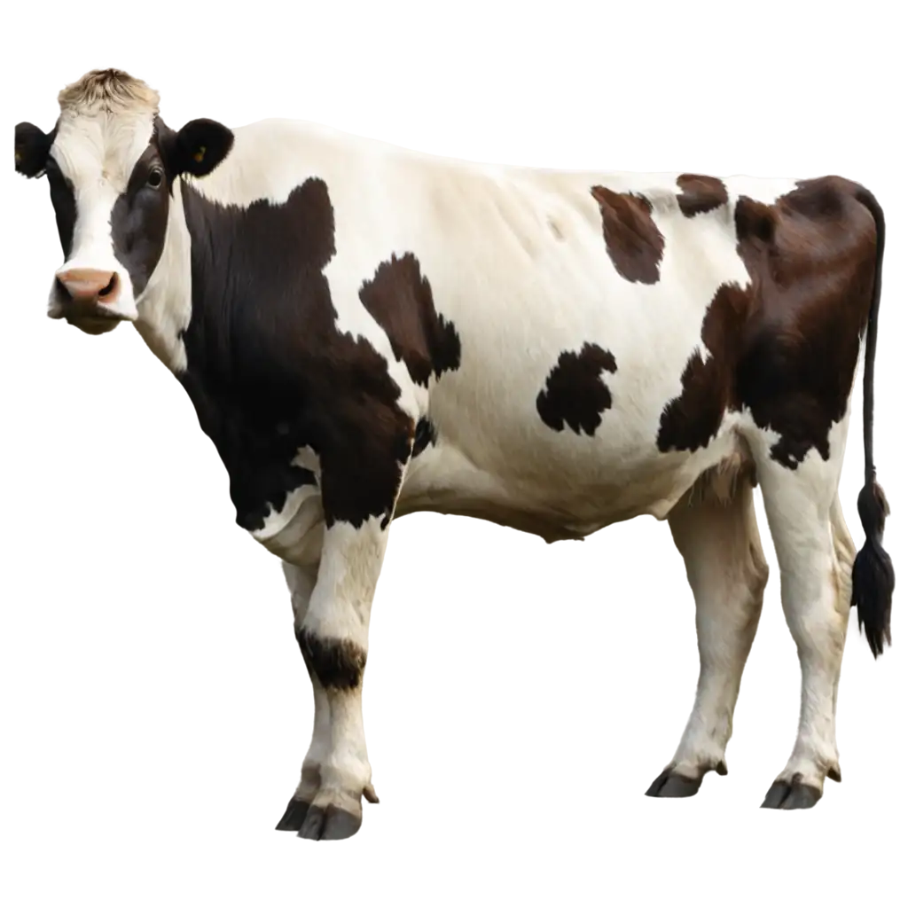 Exquisite-Cow-Illustration-HighQuality-PNG-Image-for-Versatile-Digital-Applications