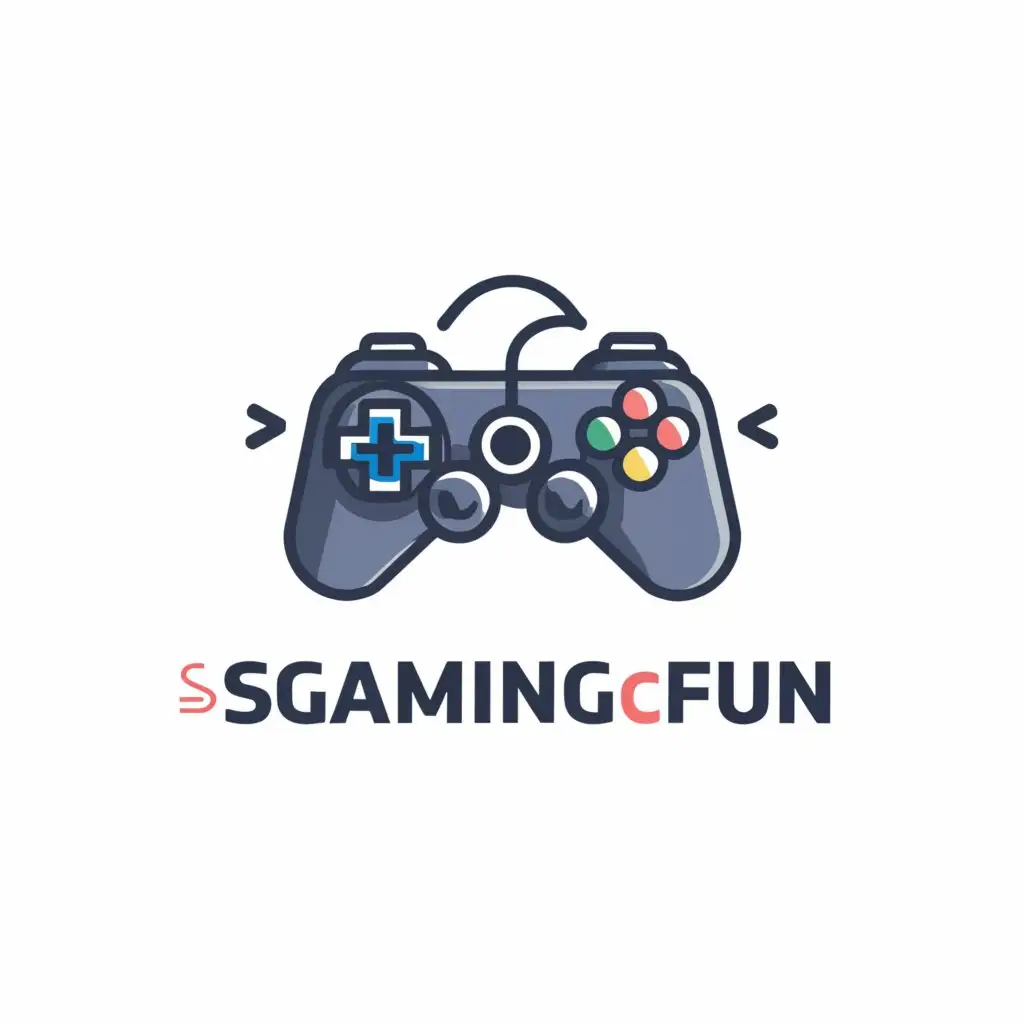 a logo design,with the text "sgamingfun", main symbol:A gaming website that has a bunch of games,Moderate,clear background