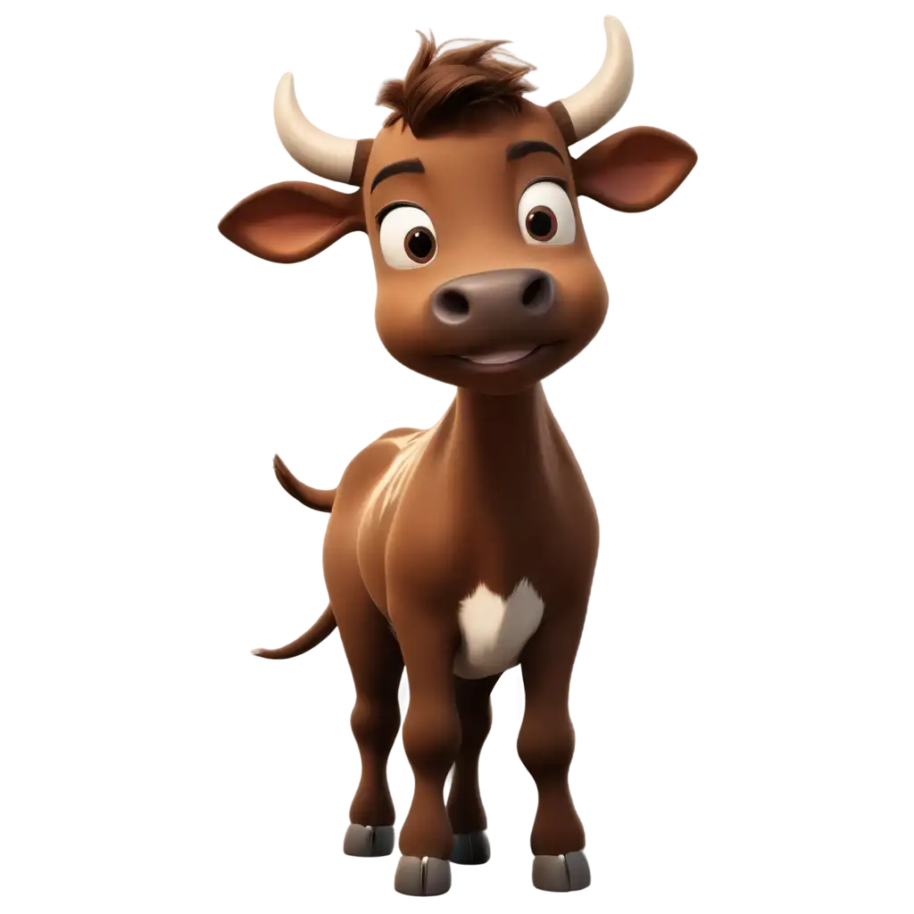 a cow animation

