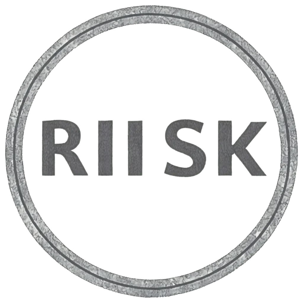 Word-Risk-in-Gray-Circle-with-Diverging-Lines-PNG-Image-Conceptual-Visualization-for-Digital-Content