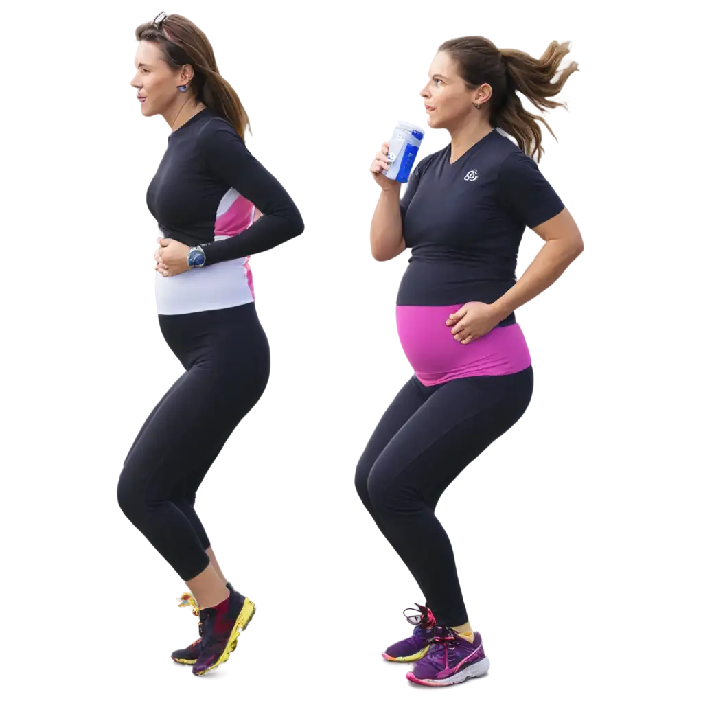 HighQuality-PNG-Image-of-a-Pregnant-Relay-Race-Capturing-the-Essence-of-Dynamic-Maternity-Sports