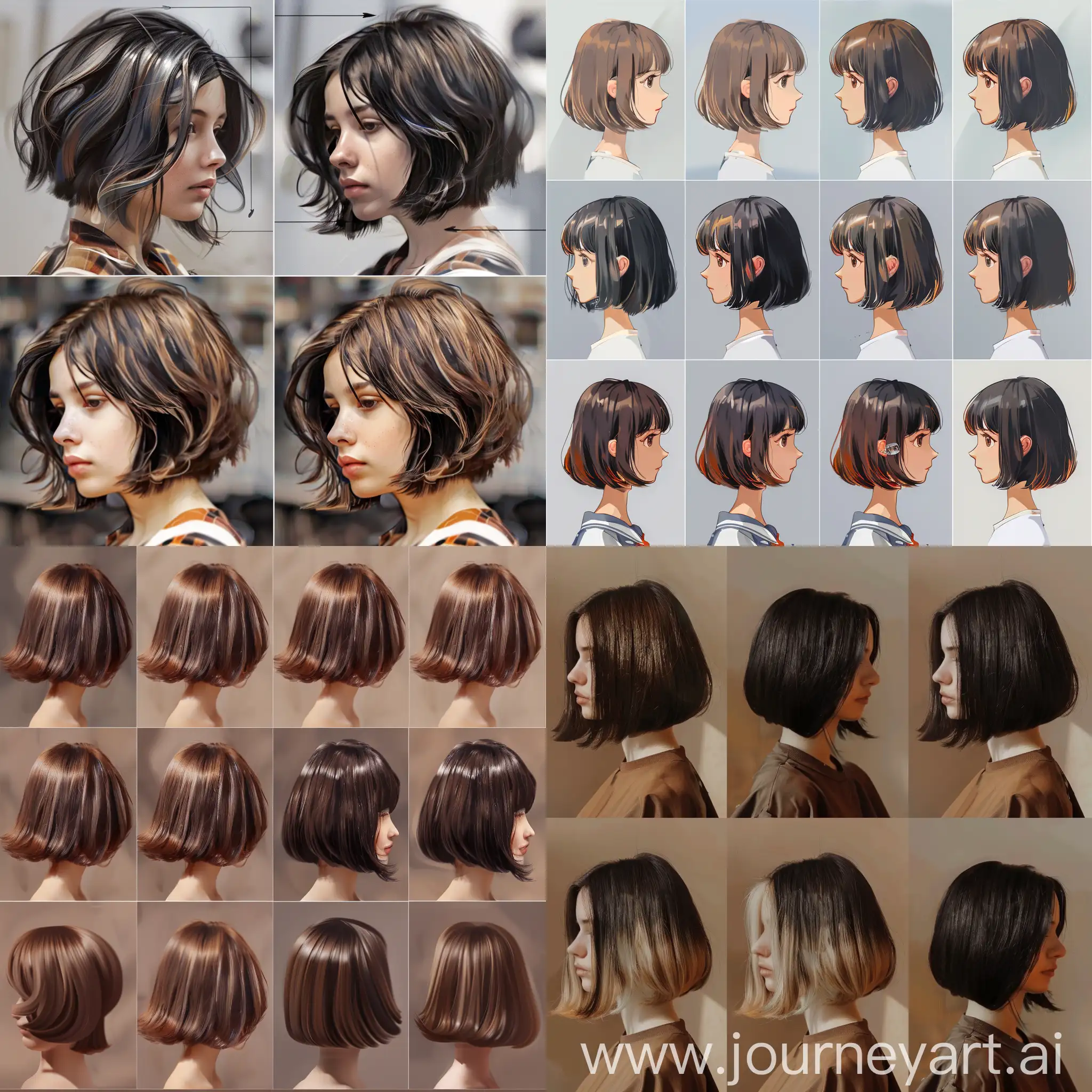 StepbyStep-Hair-Transformation-From-MediumLength-to-Bob-Cut