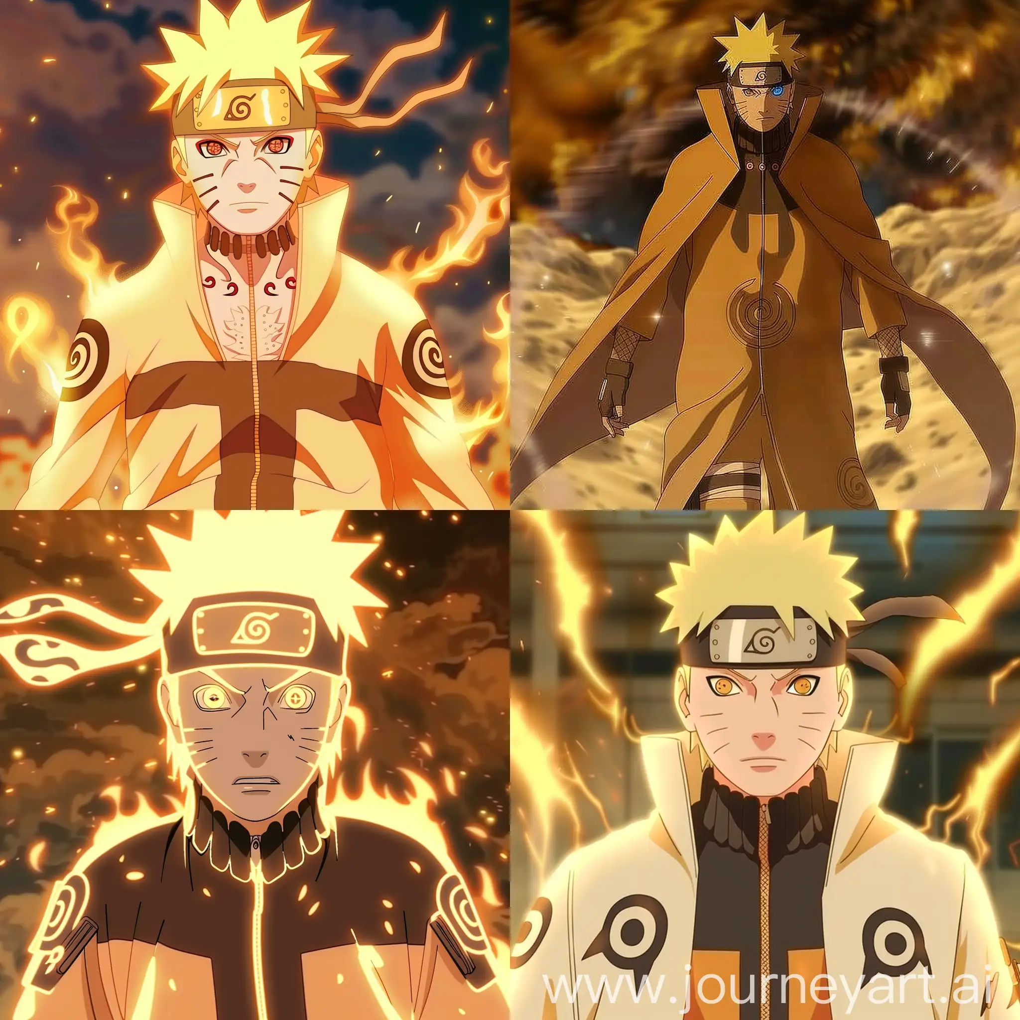 Naruto sennin mode