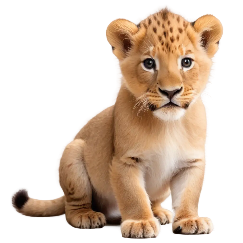 Adorable-PNG-Image-of-a-Cute-Lion-Enhance-Your-Designs-with-HighQuality-Graphics