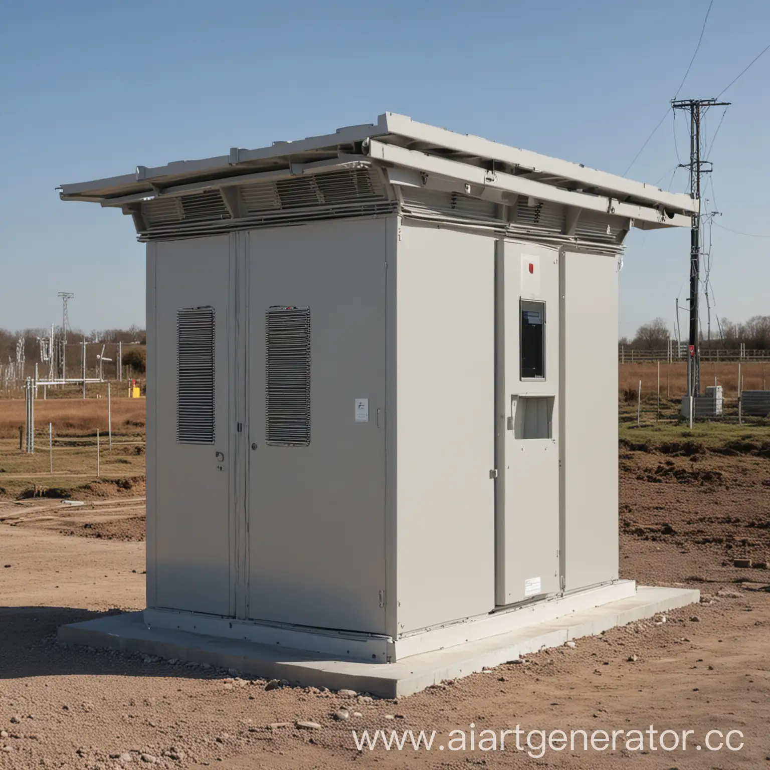 Urban-Kiosk-Completing-Transformer-Substations