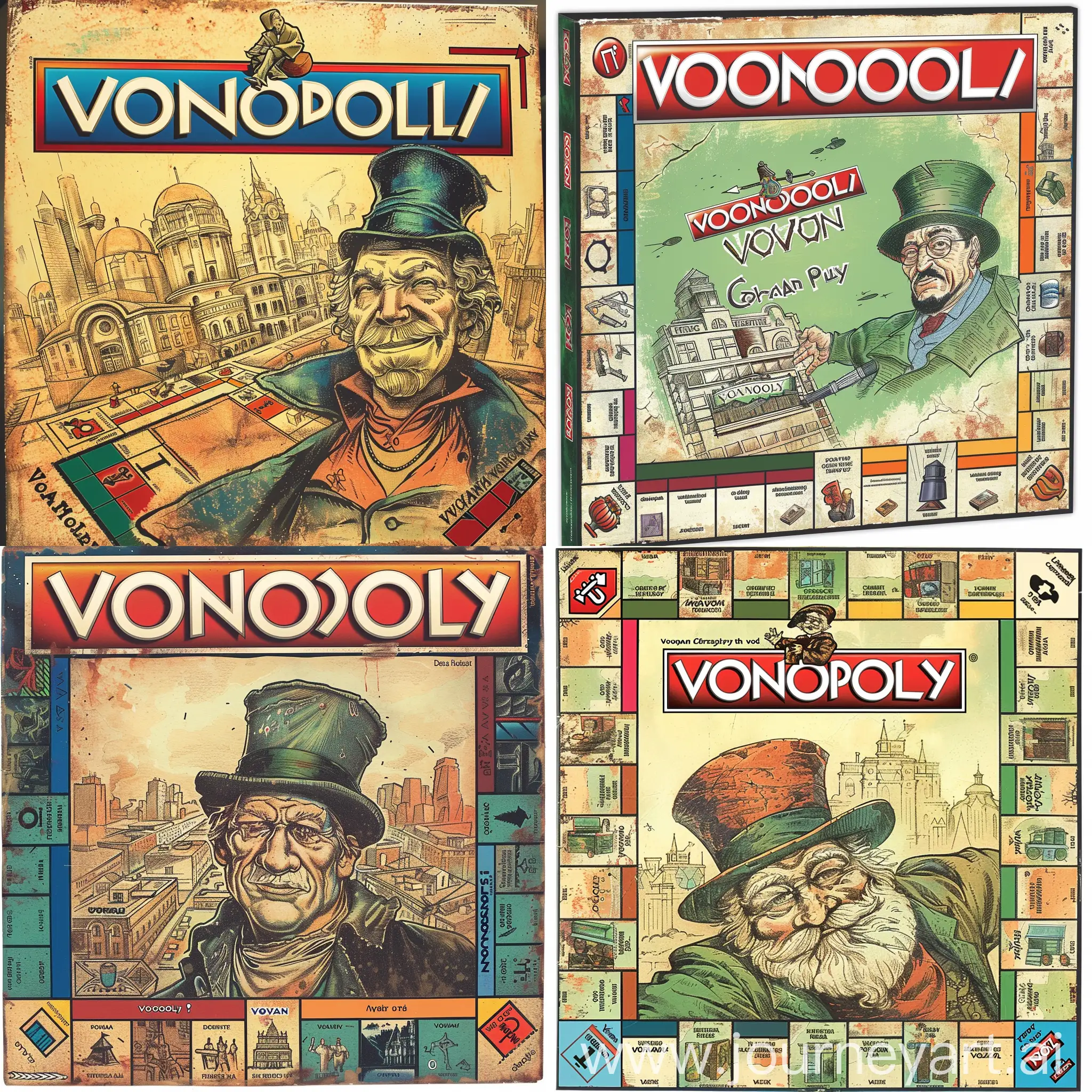 Vovanopolis-Board-Game-Cover-Featuring-Scrooge-Vovan