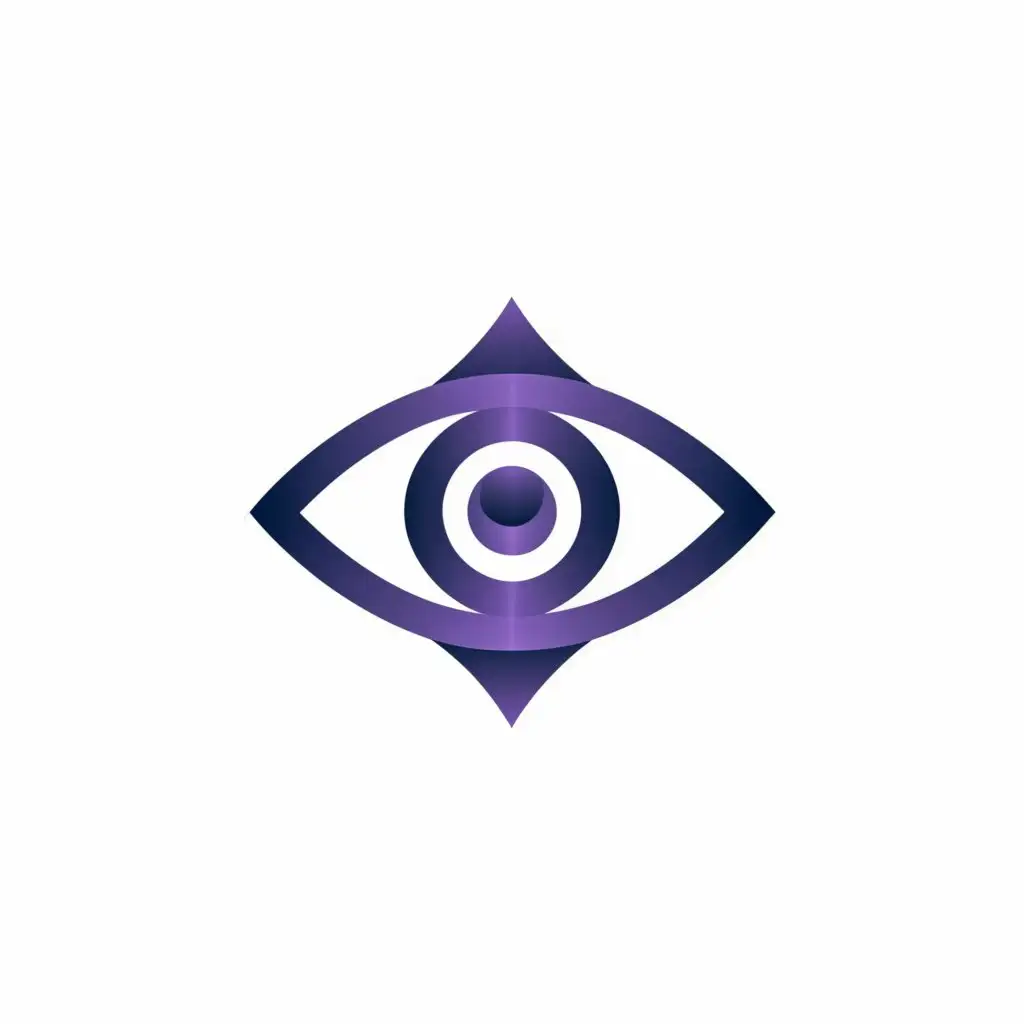 a logo design,with the text "eye", main symbol:eye,Minimalistic,be used in Internet industry,clear background