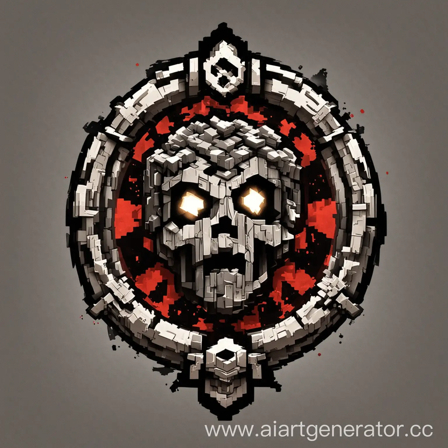 Dynamic-Minecraft-Anarchy-Server-Sakoba-Logo-Design