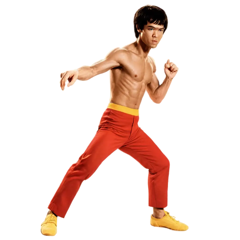 Bruce Lee PNG Image Powerful Illustration of Martial Arts Legend | PNG ...