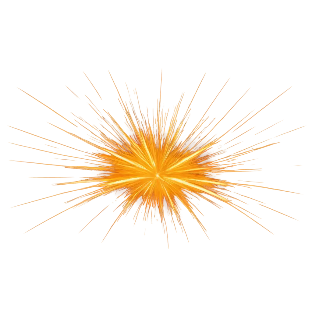 Vibrant-Orange-Coloured-Round-Explosion-PNG-Captivating-Visual-Impact