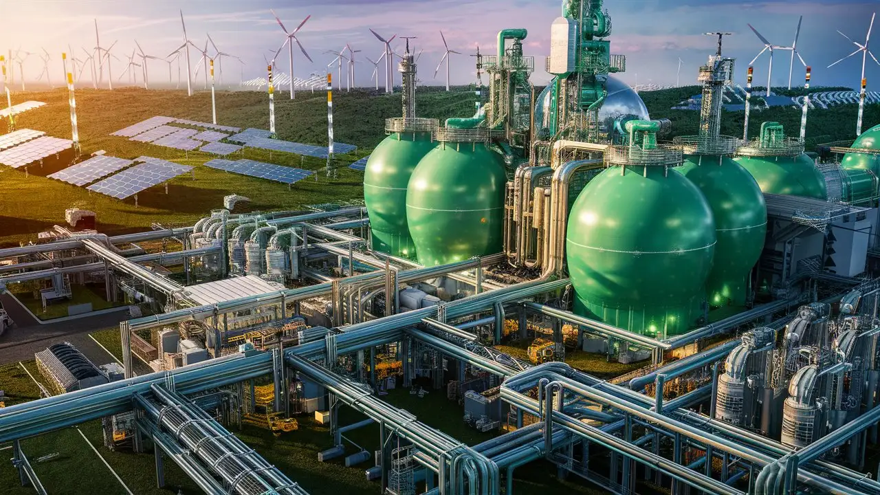 a very huge green hydrogen industry that will be the largest in the world,
