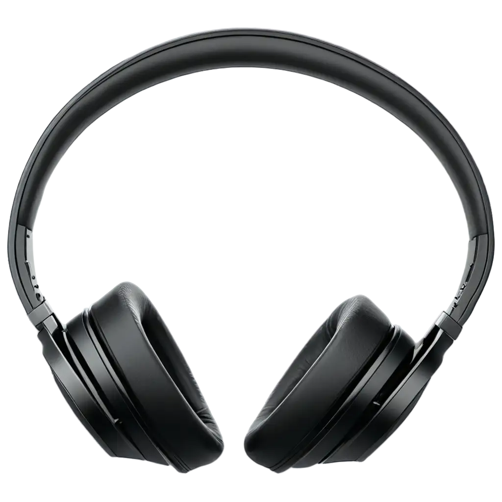 HighQuality-Black-Wireless-Computer-Headphones-PNG-Enhance-Your-Setup-with-Clarity
