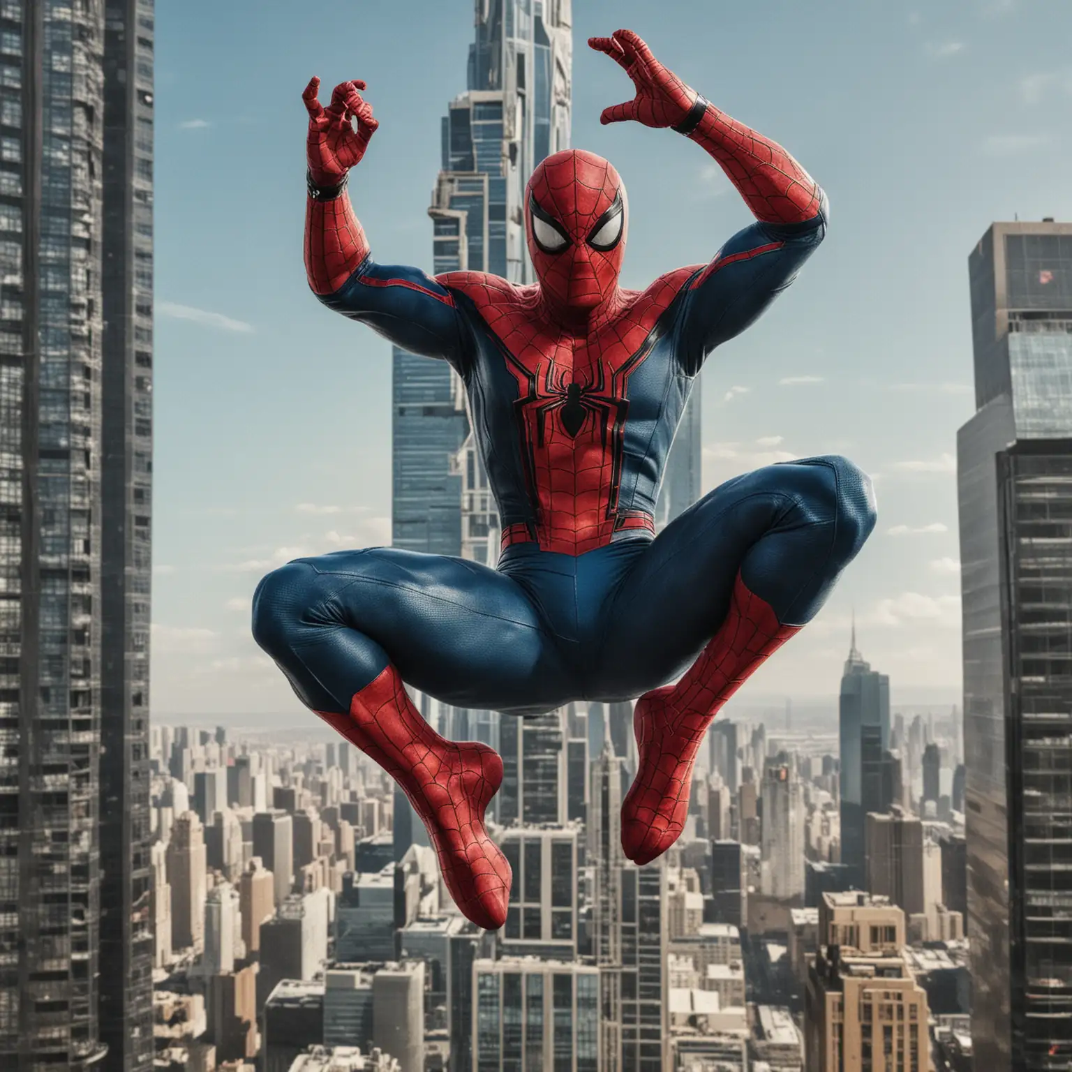 skyscraper-spider man