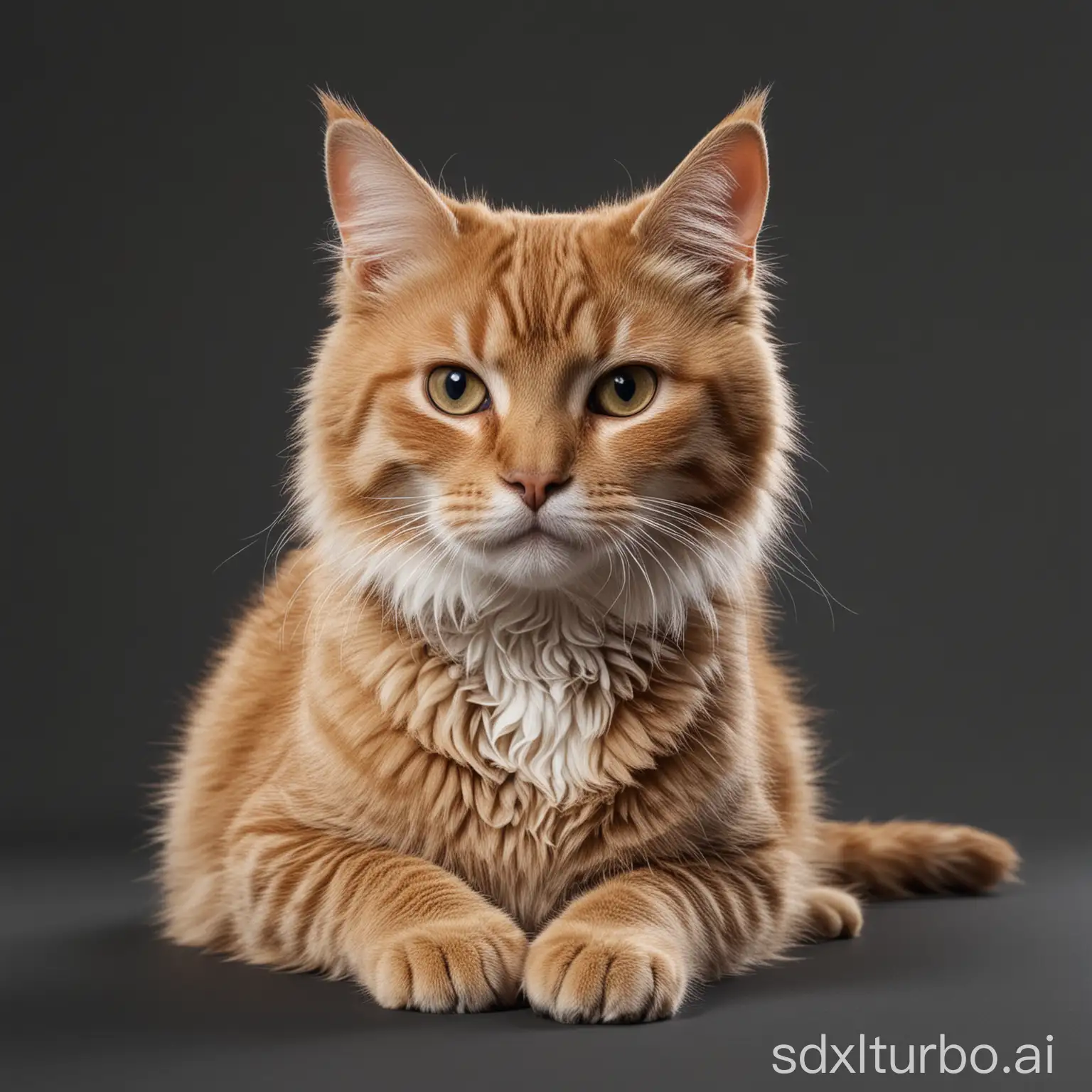 Adorable-Cat-Playing-with-Yarn-in-Sunlit-Room