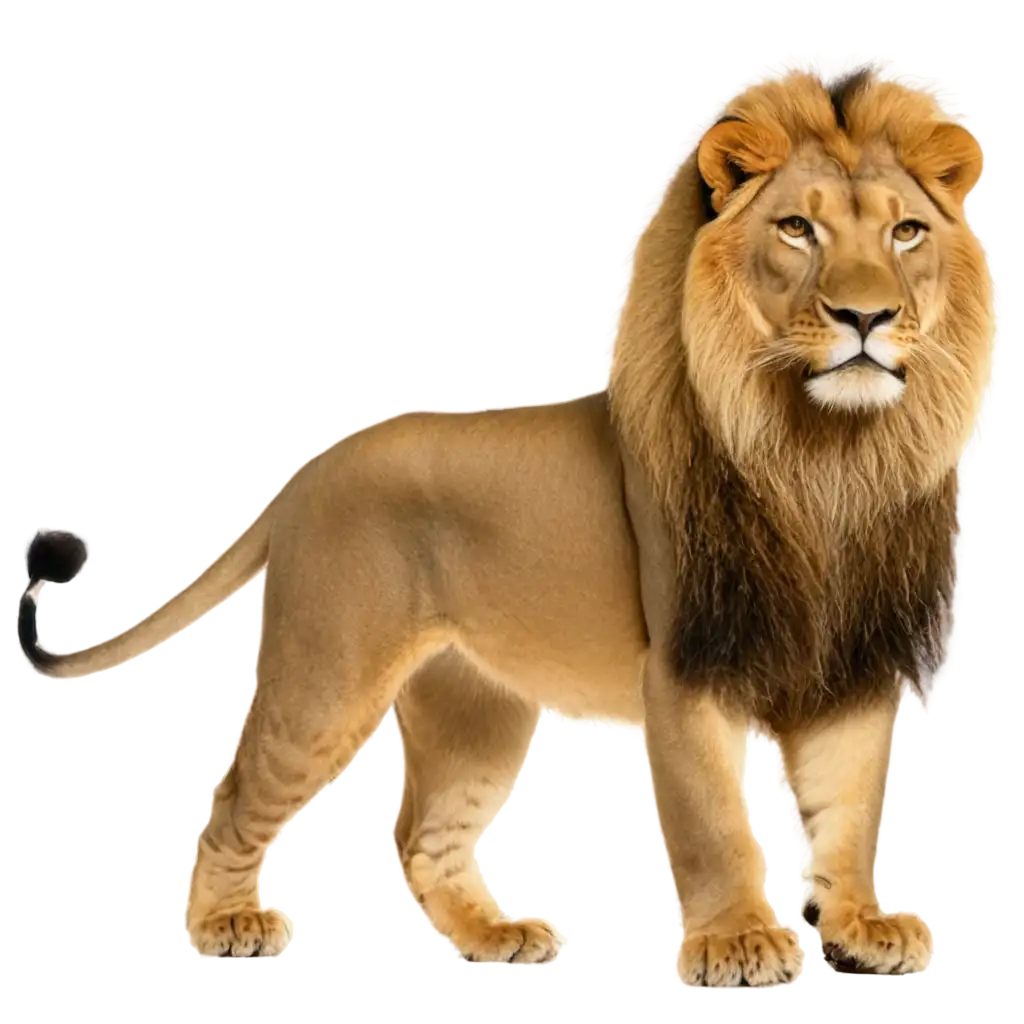 Majestic-Male-Lion-PNG-Enhancing-Your-Designs-with-HighQuality-Wildlife-Imagery