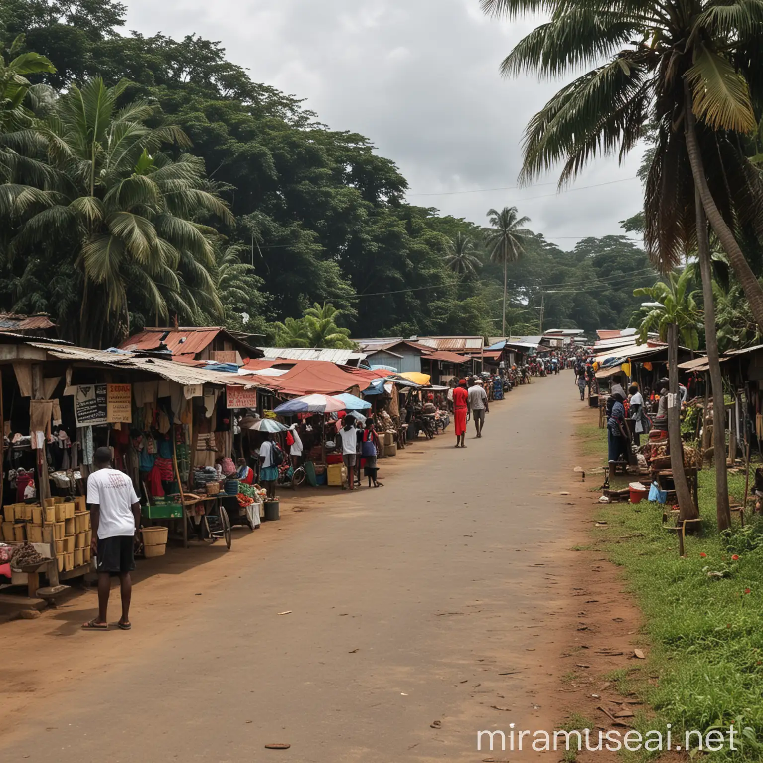 Vibrant Markets of Monrovia and Serene Landscapes of Sapo National Park in Liberia Loop