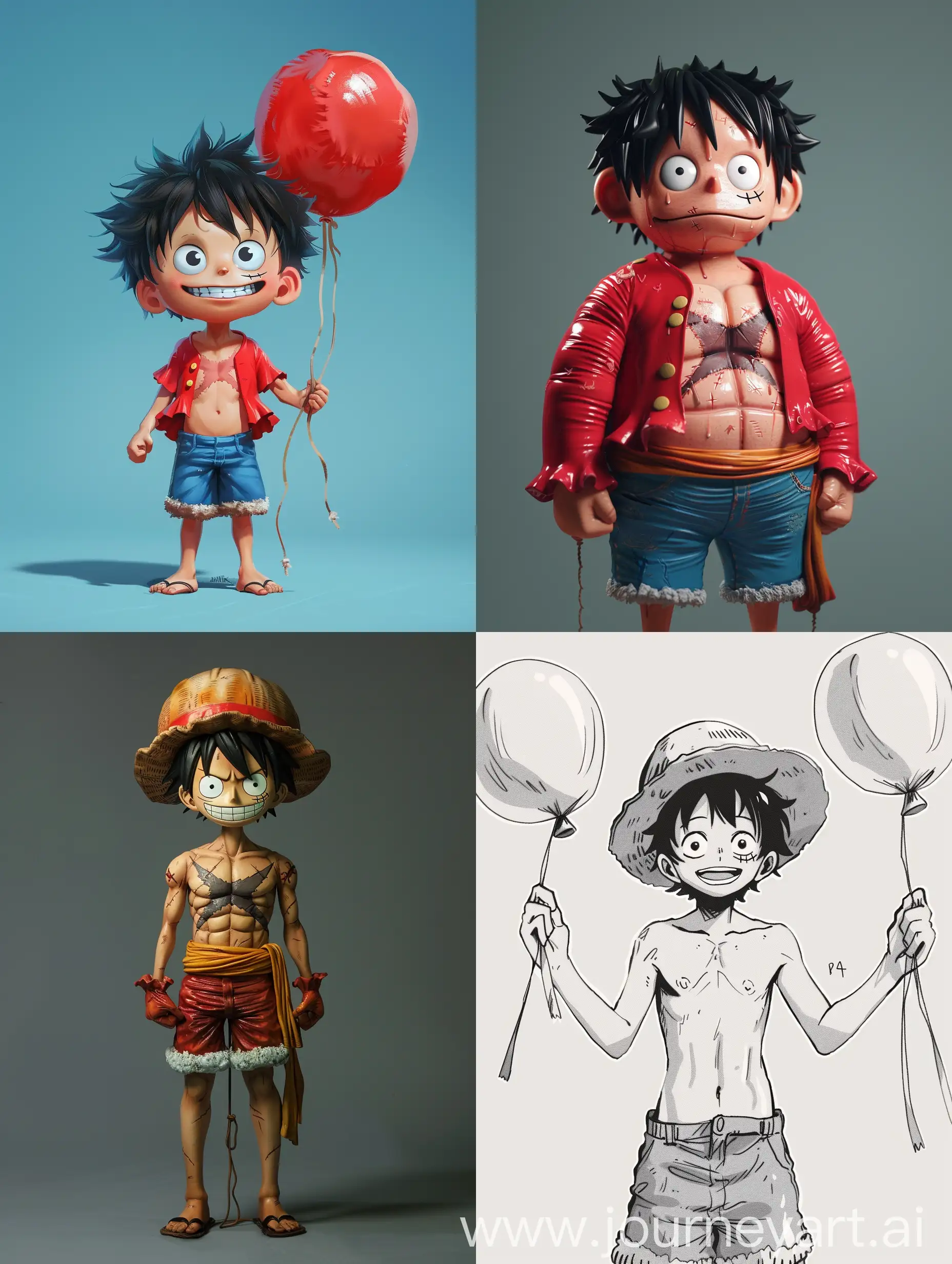 Balloon-Boy-Inflated-Arms-and-Cheeks-Fantasy-Artwork