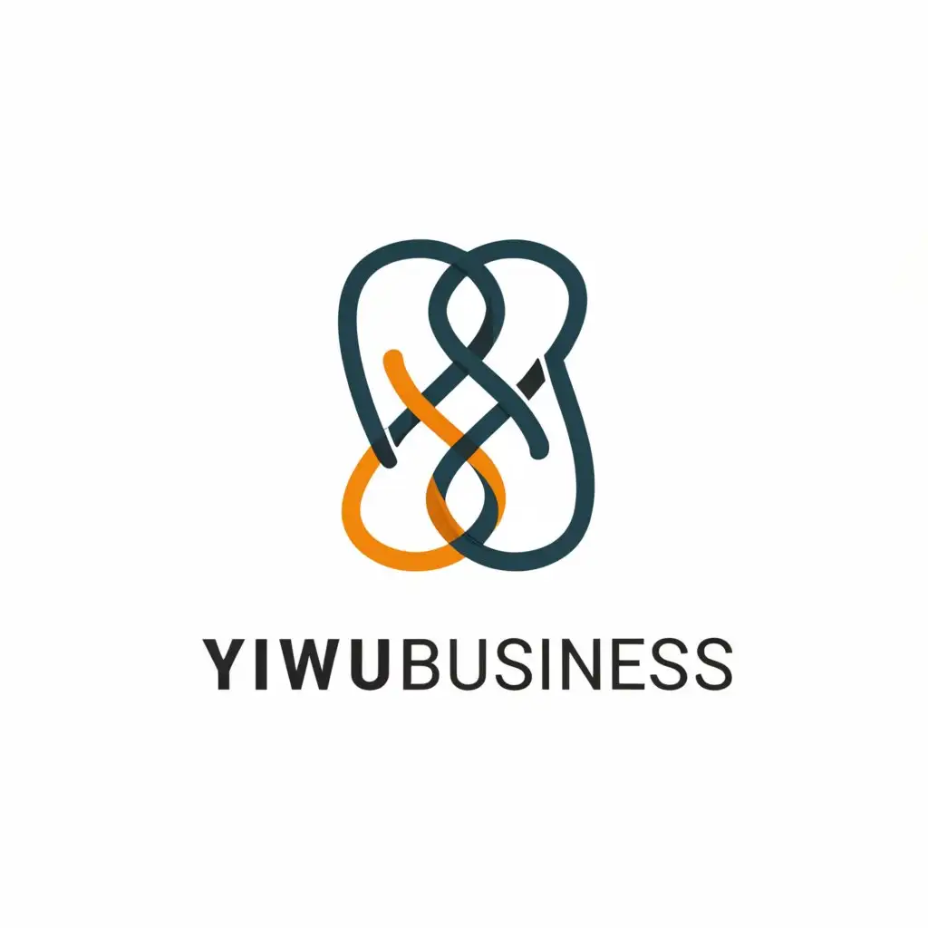 a logo design,with the text "YIWU-Business", main symbol:Business,complex,be used in Internet industry,clear background