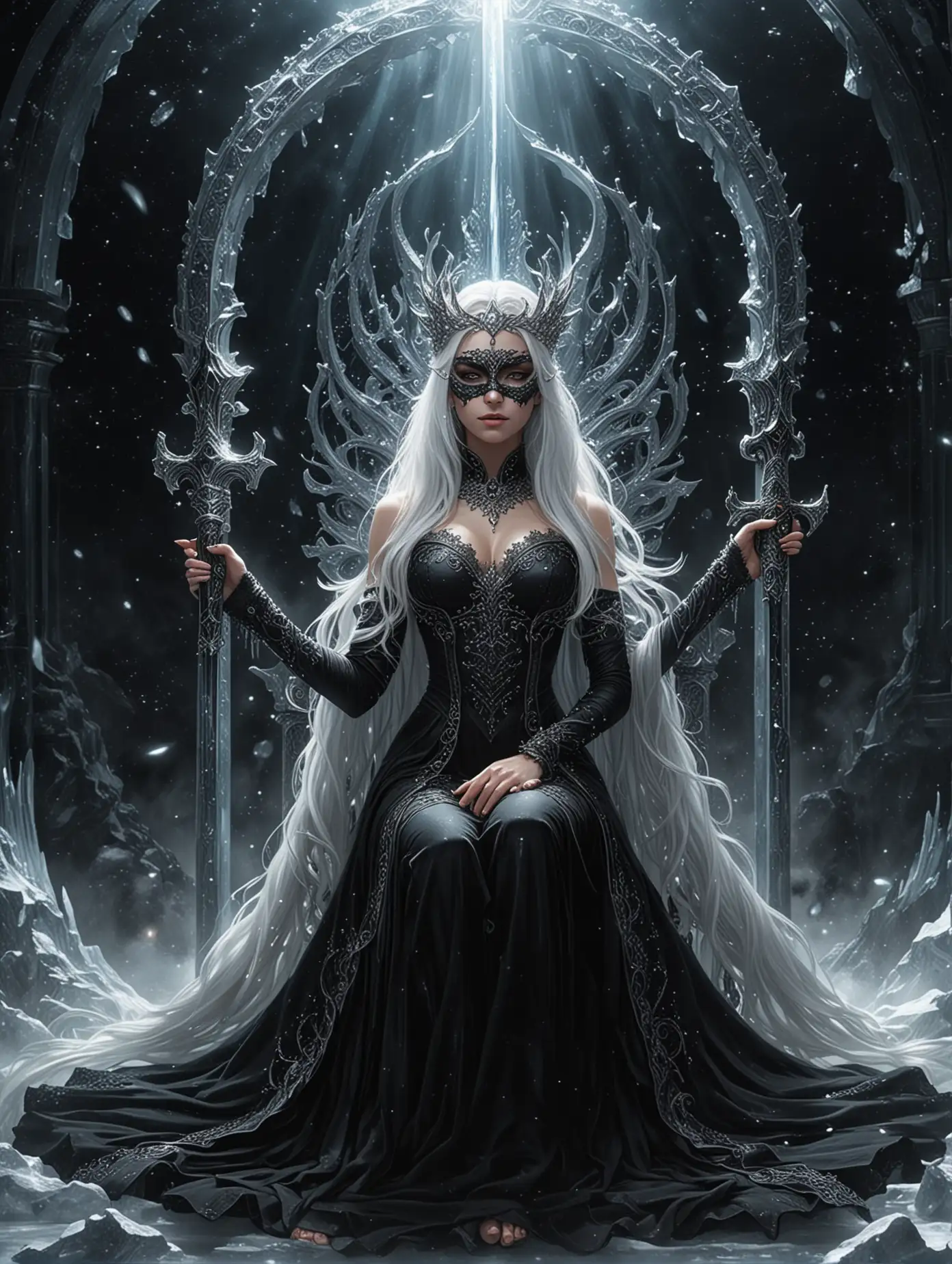 Ice-Goddess-Majesty-Ethereal-WomanGoddess-on-Icy-Throne-in-Space