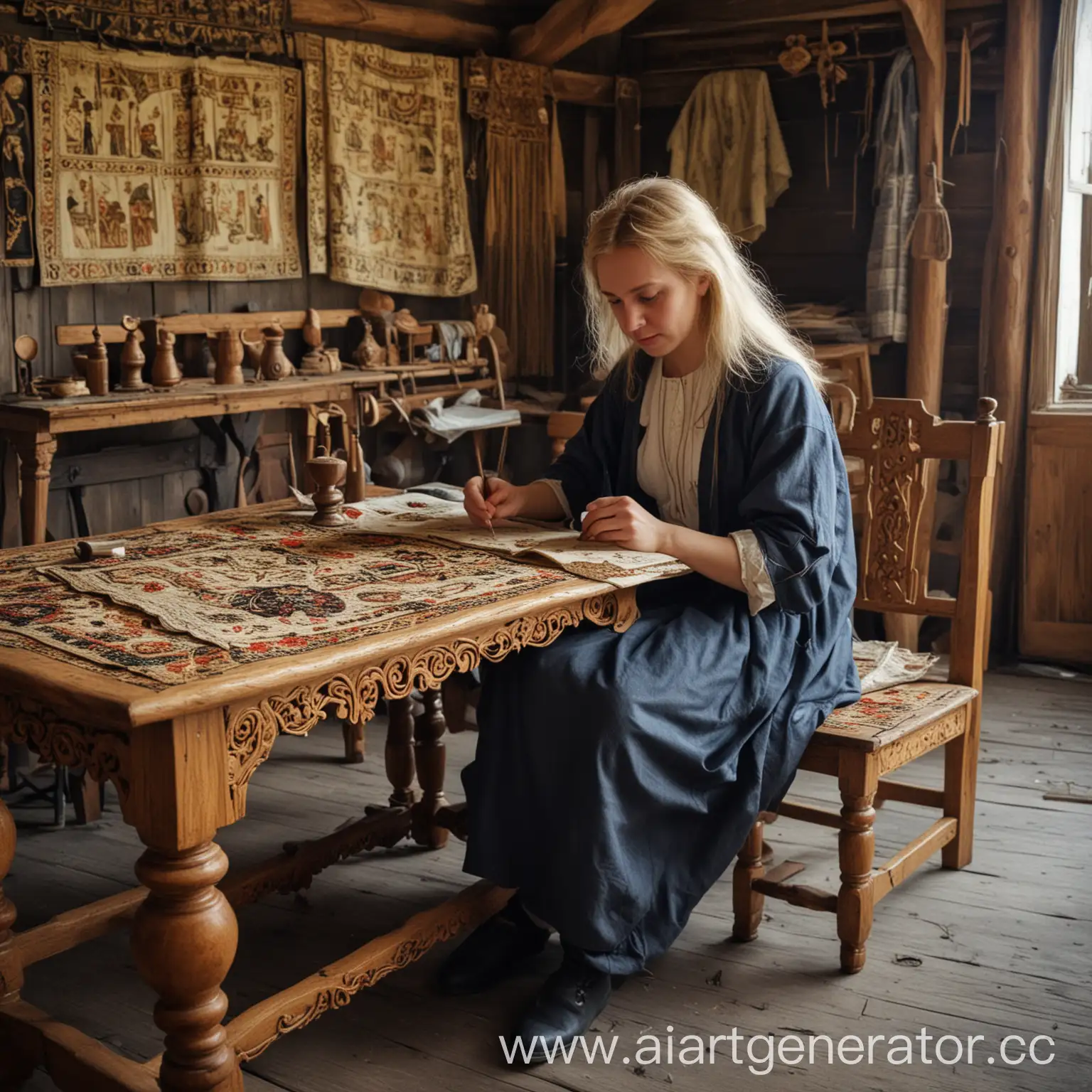 Masters-of-Woodwork-and-Sewing-in-City-of-Uglich
