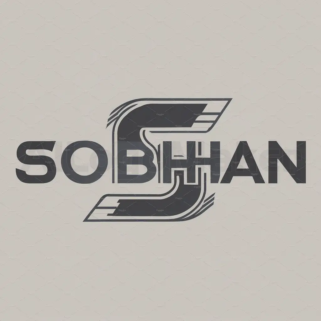 LOGO-Design-for-Sobhan-Modern-SMonogram-with-Clear-Background