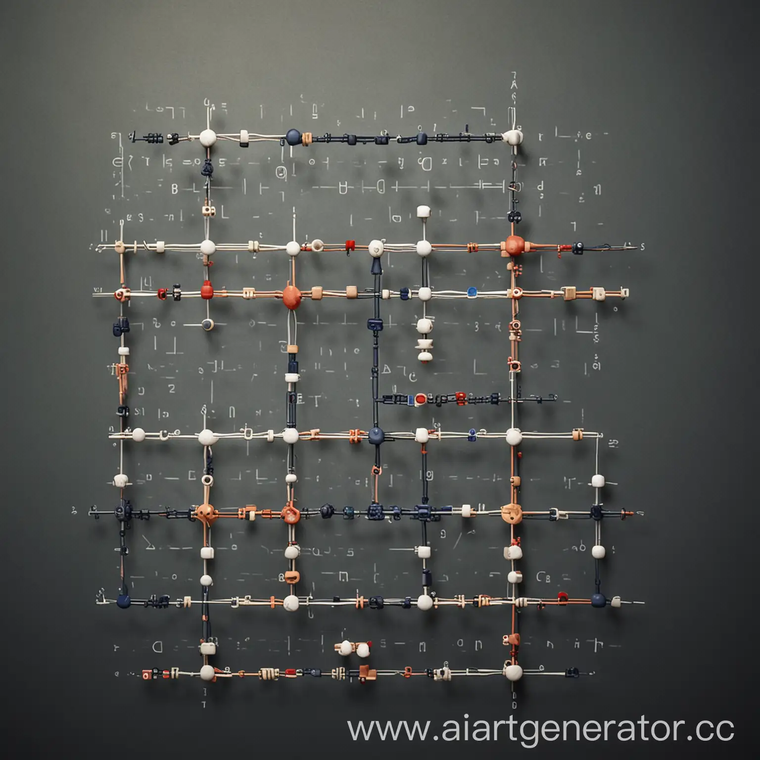 Linear-Structure-Elements-Connected-in-Sequence