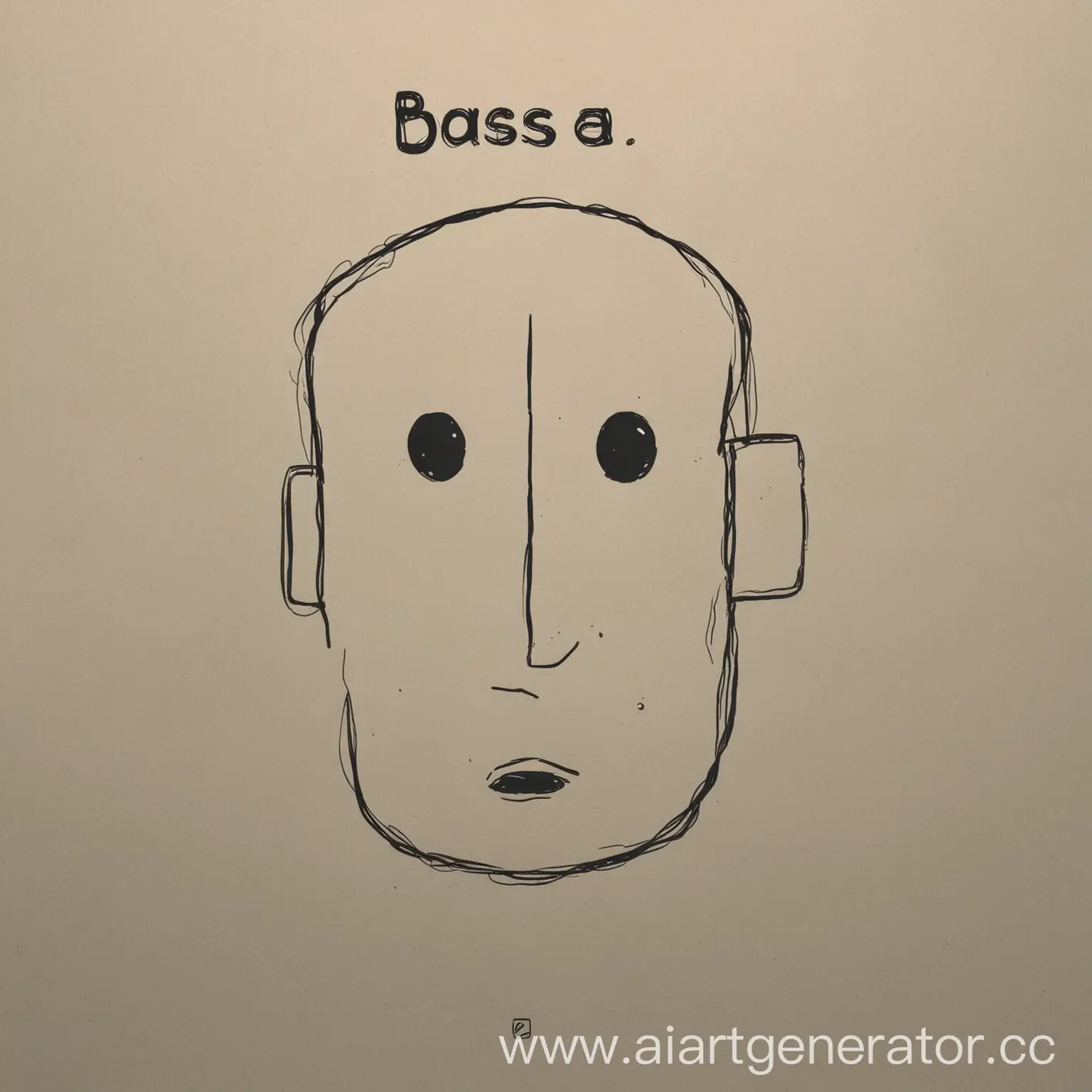 Minimalist-Bass-and-Face-Artwork