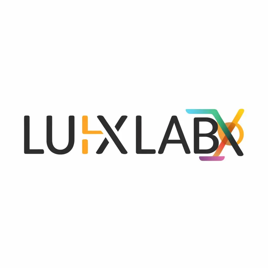 a logo design,with the text "LUXLAB International", main symbol:non,Moderate,clear background