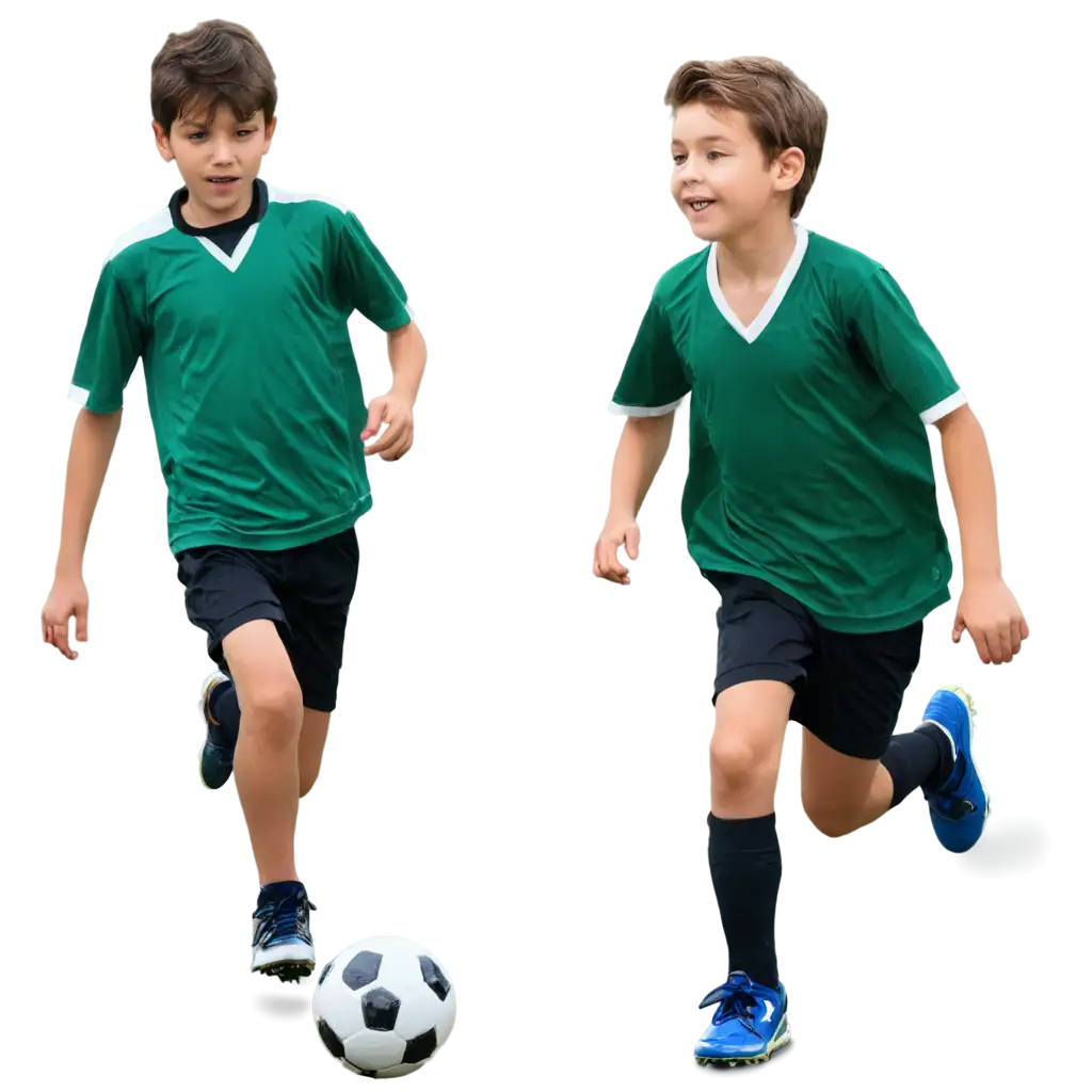 Adorable-Boy-Posing-with-a-Football-HighQuality-PNG-Image-for-Diverse-Uses