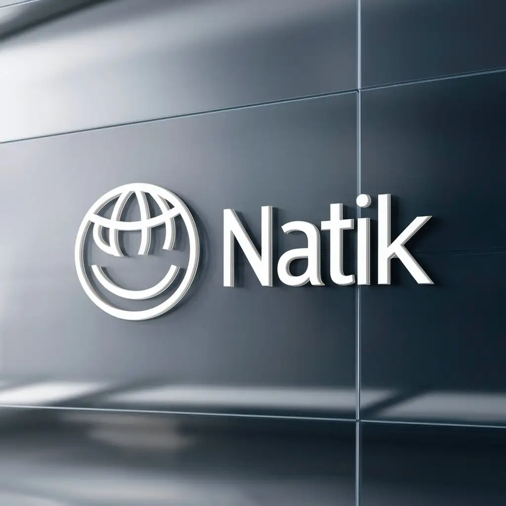 LOGO-Design-for-Natik-Modern-Text-with-Global-Influence-on-Clear-Background