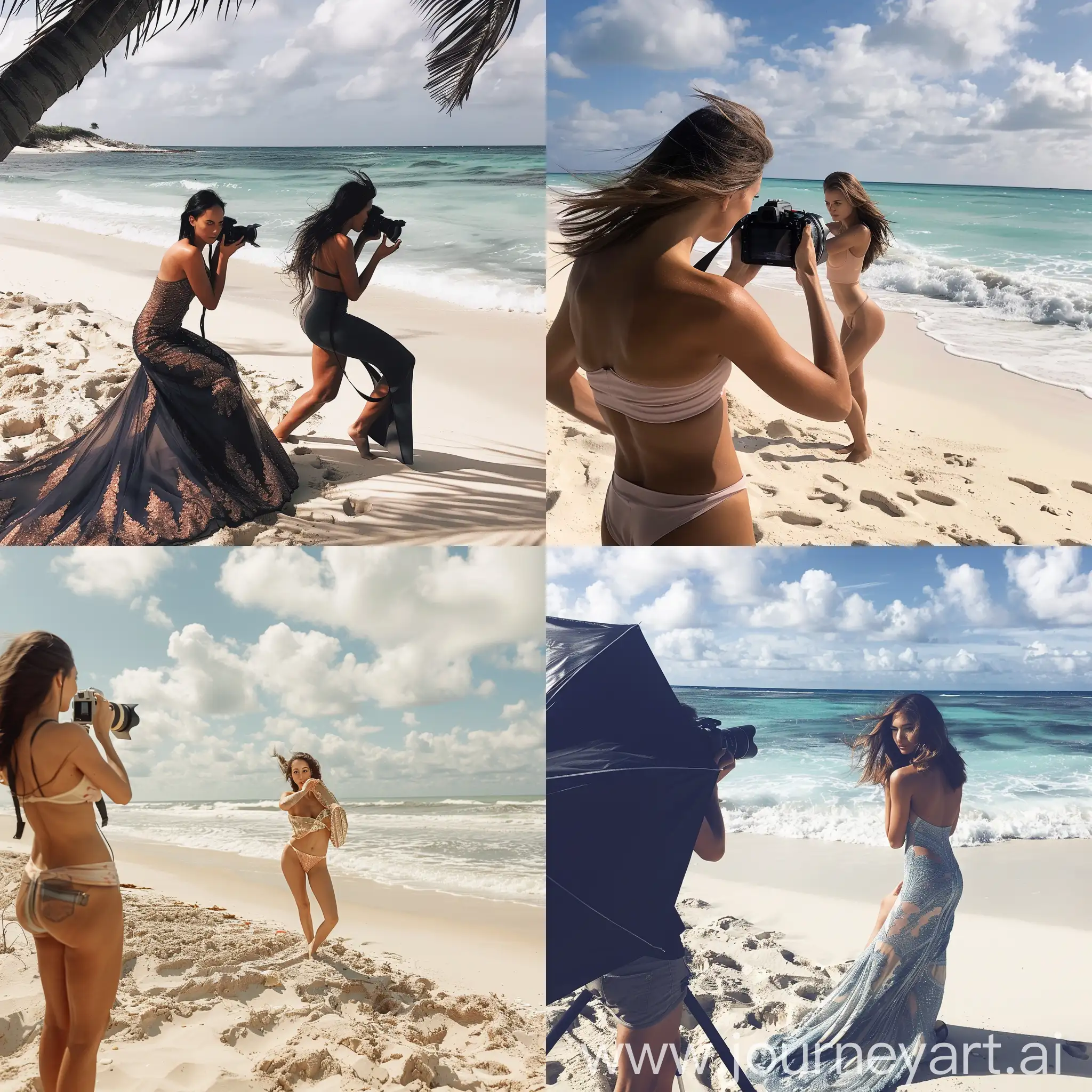 Model-Photography-Session-on-Beach