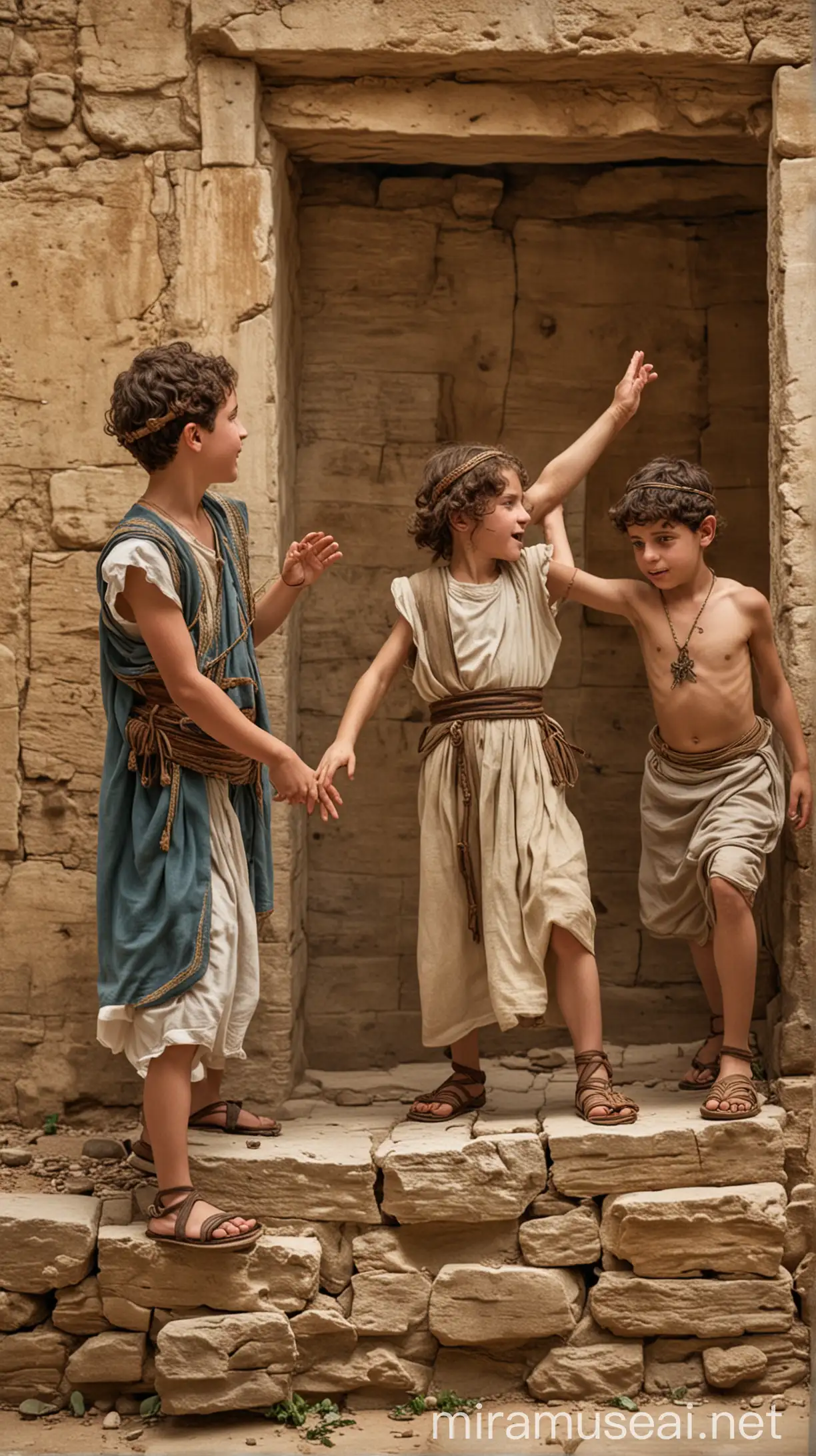 Jewish Children Playing in the Ancient World