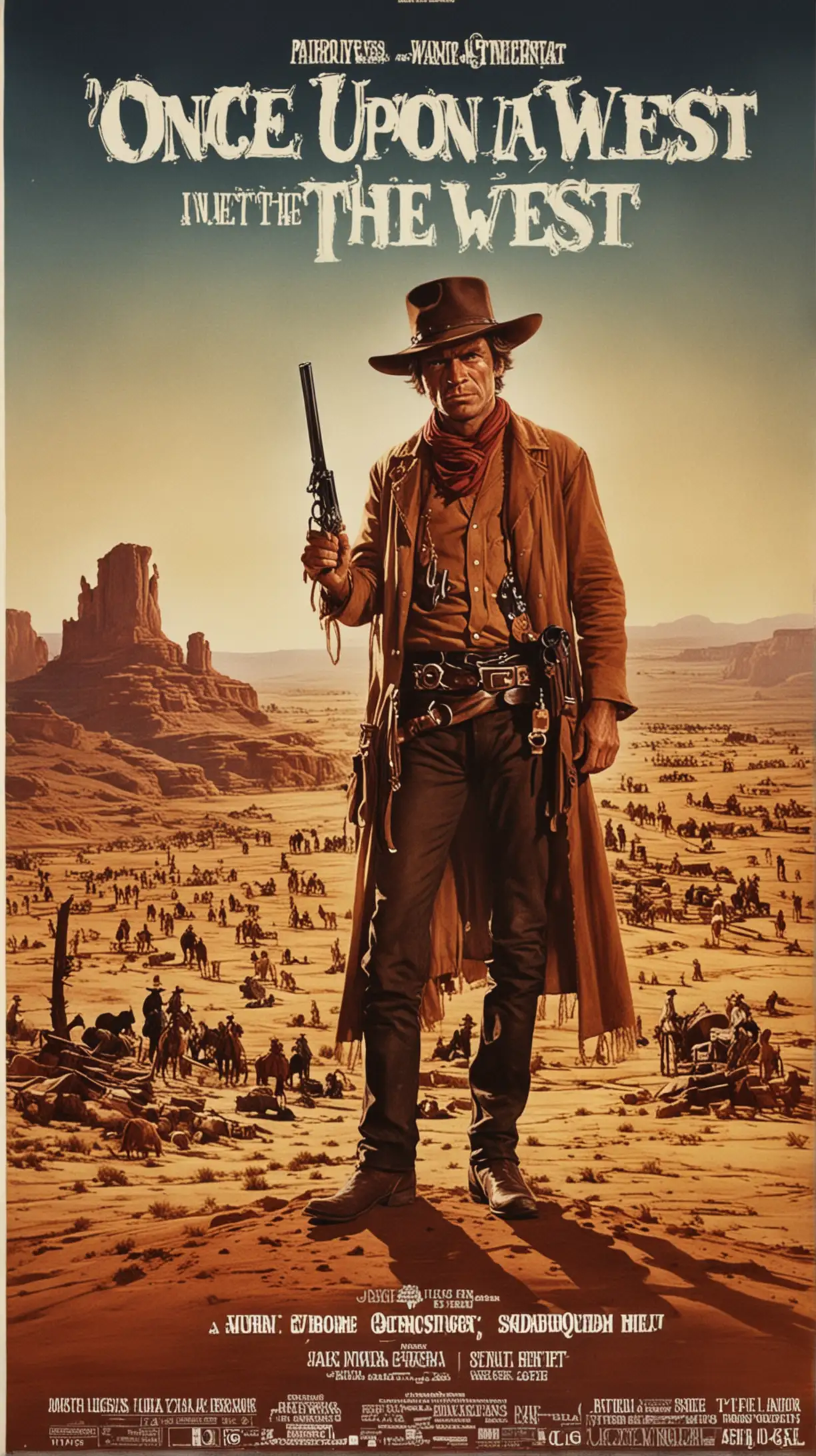 once upon a time in the west movie poster