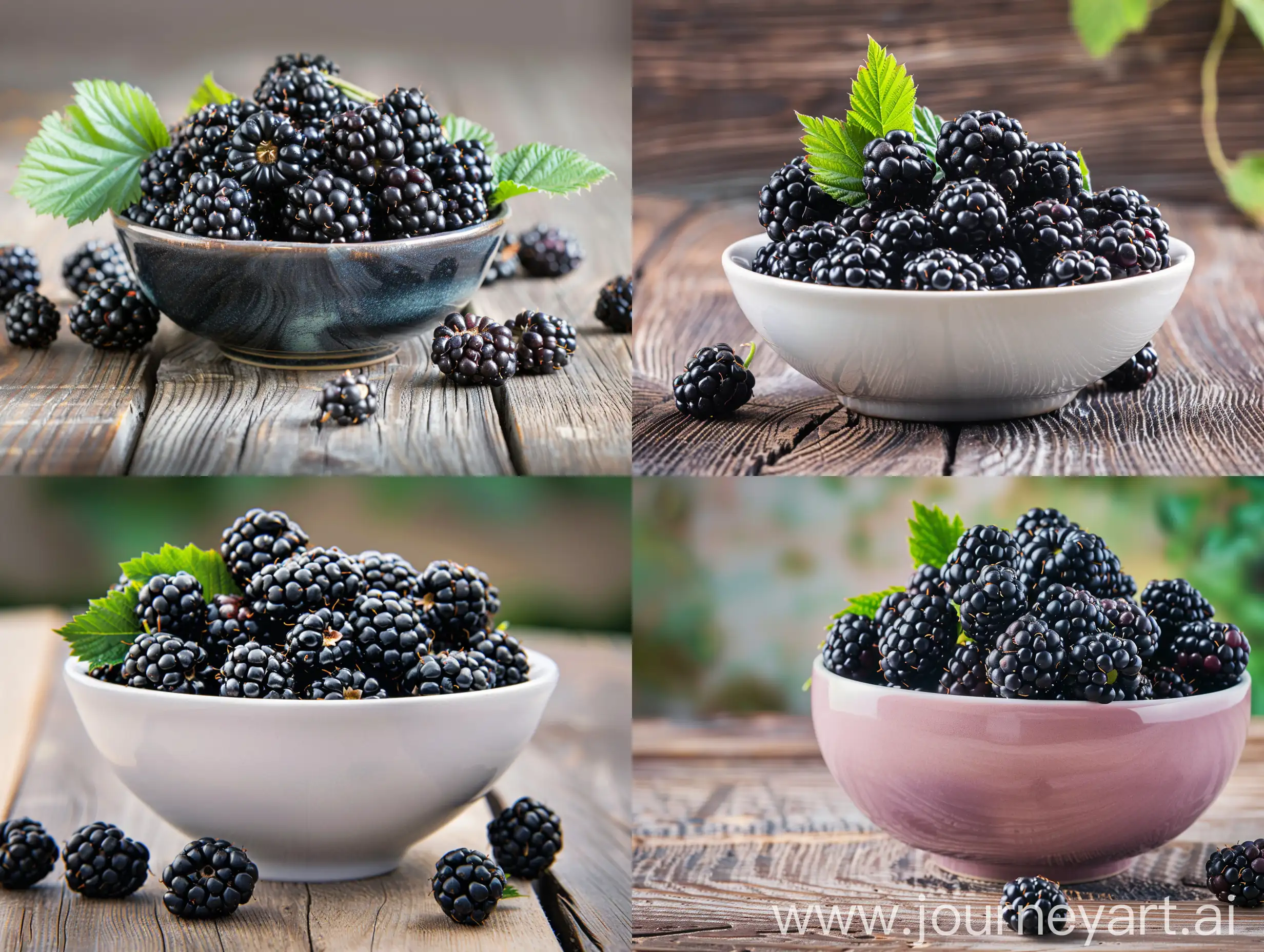 Fresh-Blackberries-in-Rustic-Wooden-Bowl