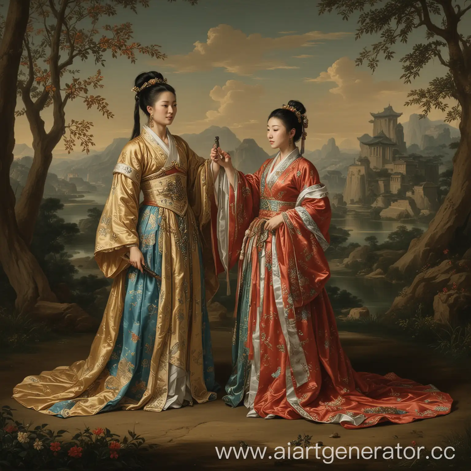 Zhong-Li-and-Tartaglia-Majestic-Confrontation-in-Teyvat