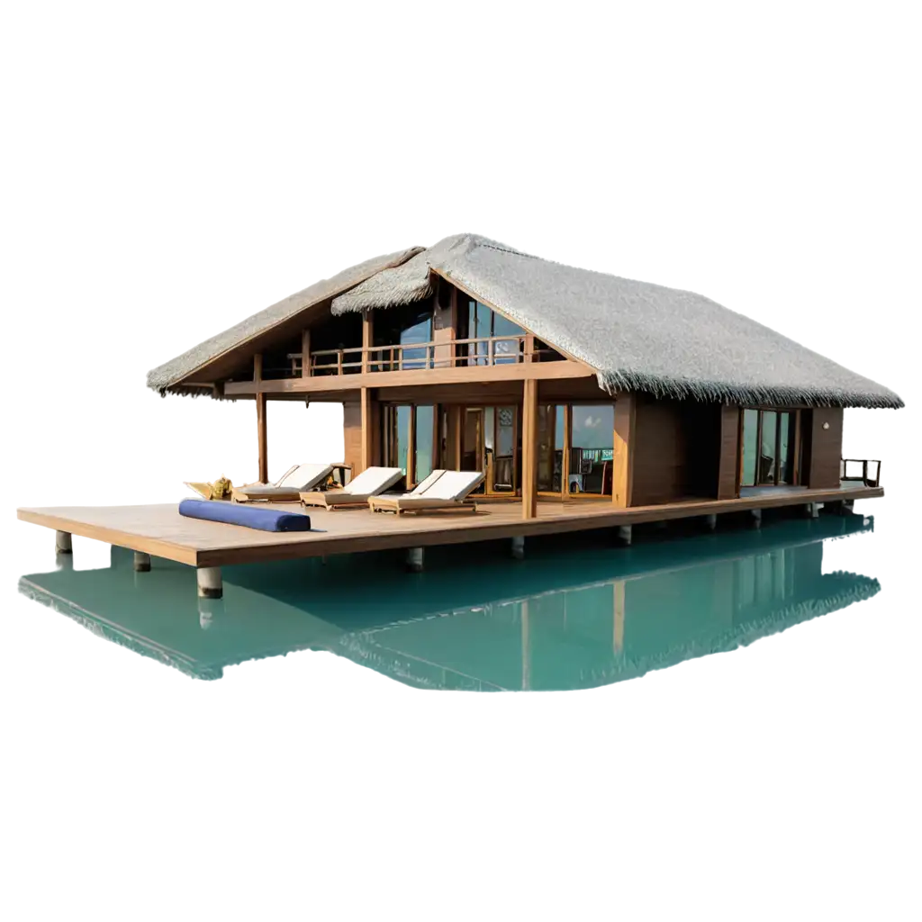 Exquisite-Floating-Water-Villa-PNG-Image-Crafted-for-Unmatched-Clarity-and-Quality